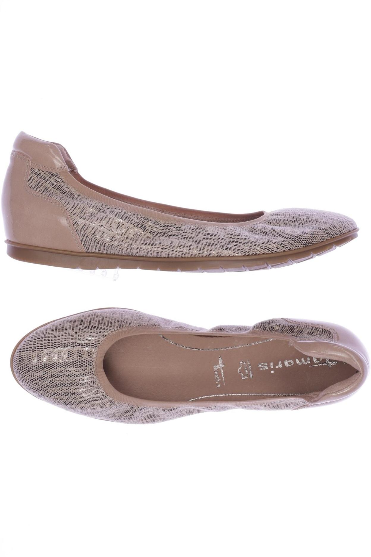 

Tamaris Damen Ballerinas, beige, Gr. 40