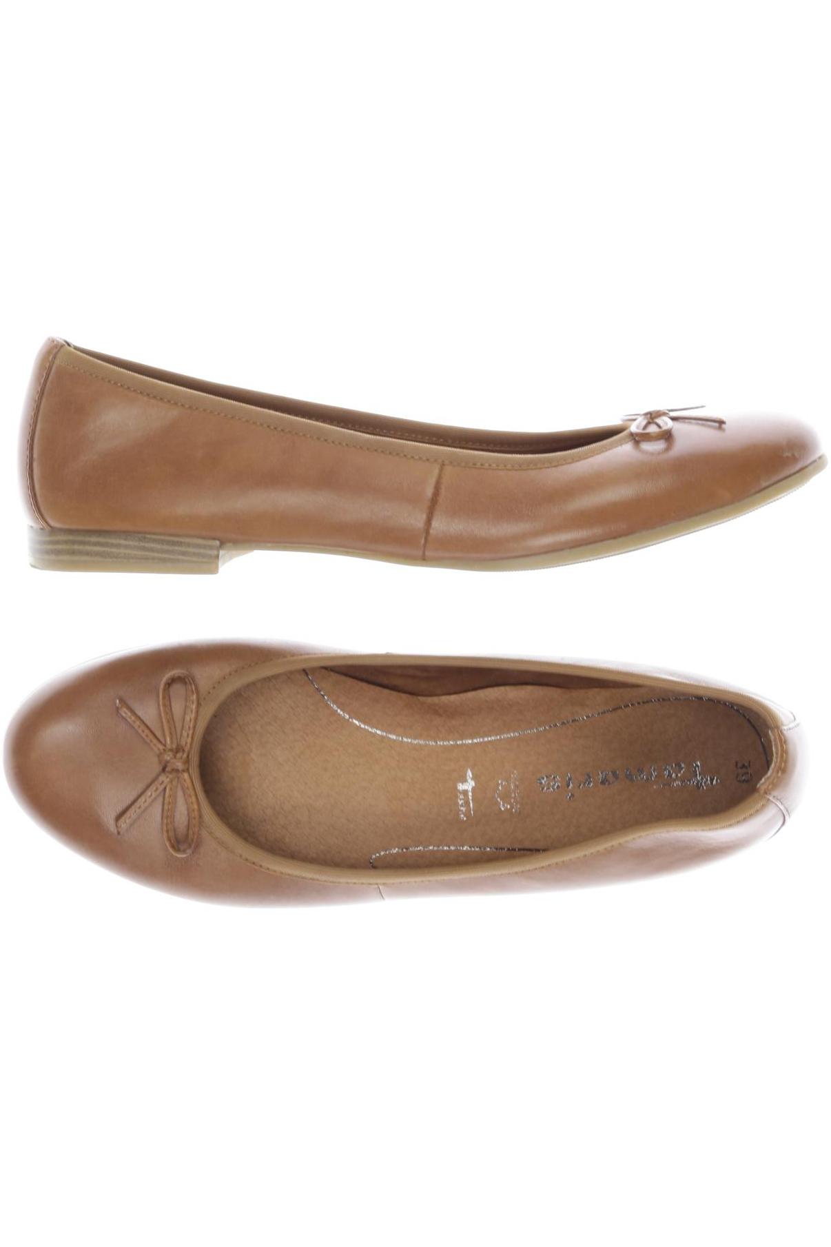 

Tamaris Damen Ballerinas, braun, Gr. 39