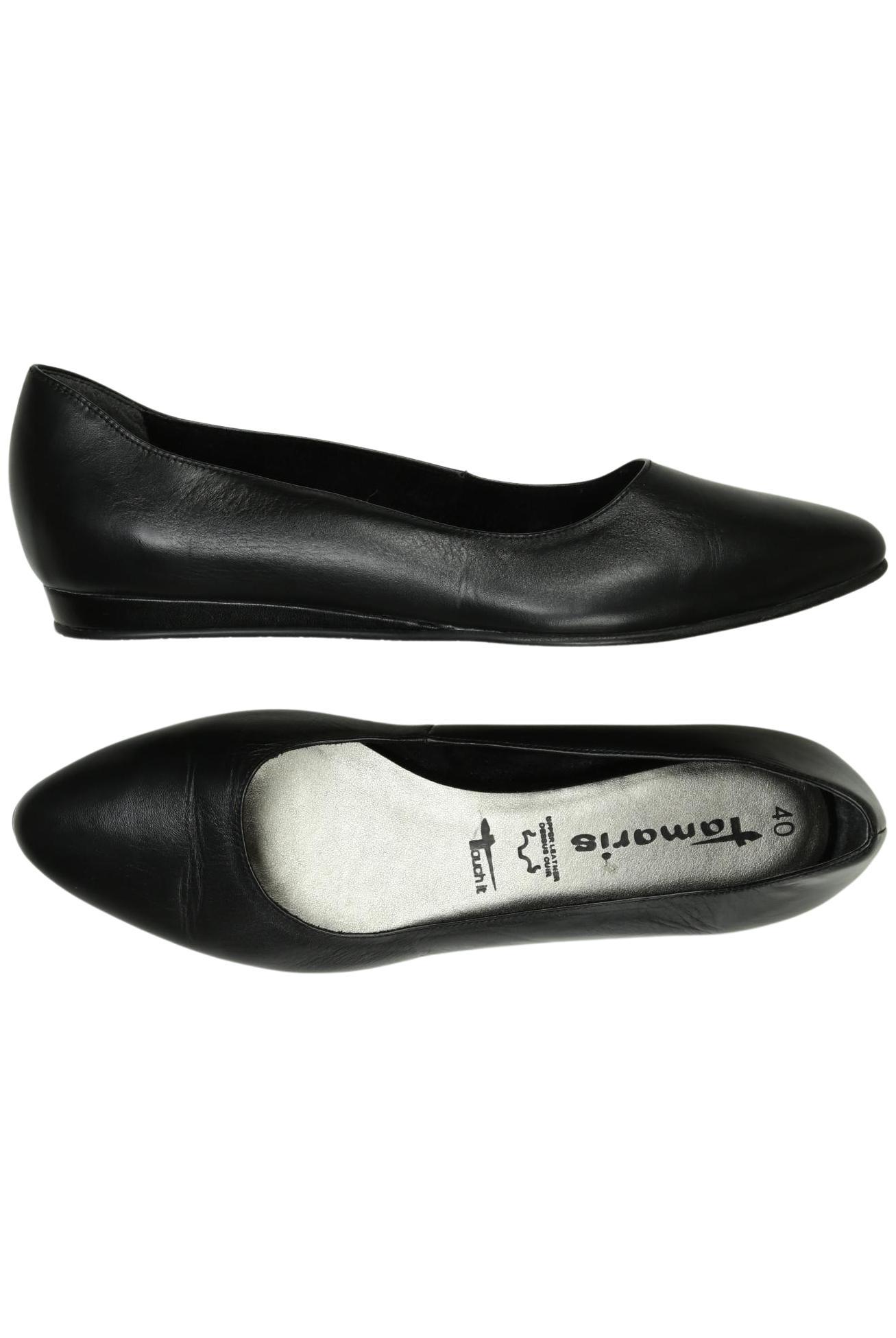 

Tamaris Damen Ballerinas, schwarz, Gr. 40