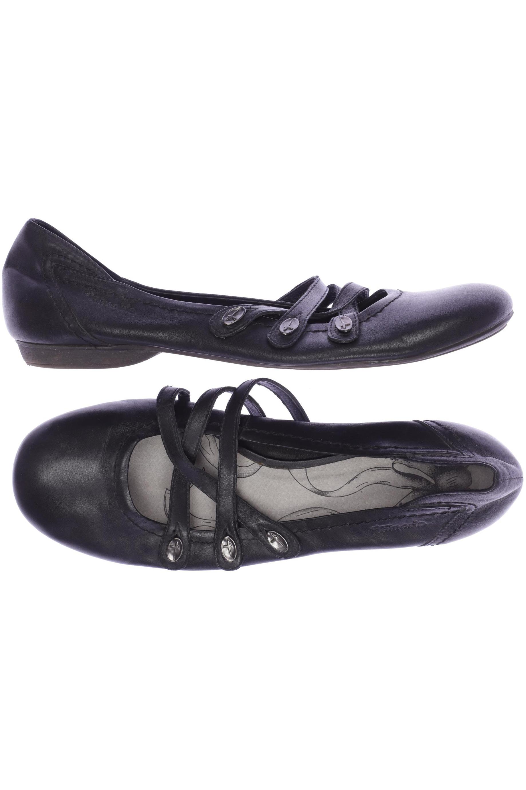 

Tamaris Damen Ballerinas, schwarz, Gr. 42