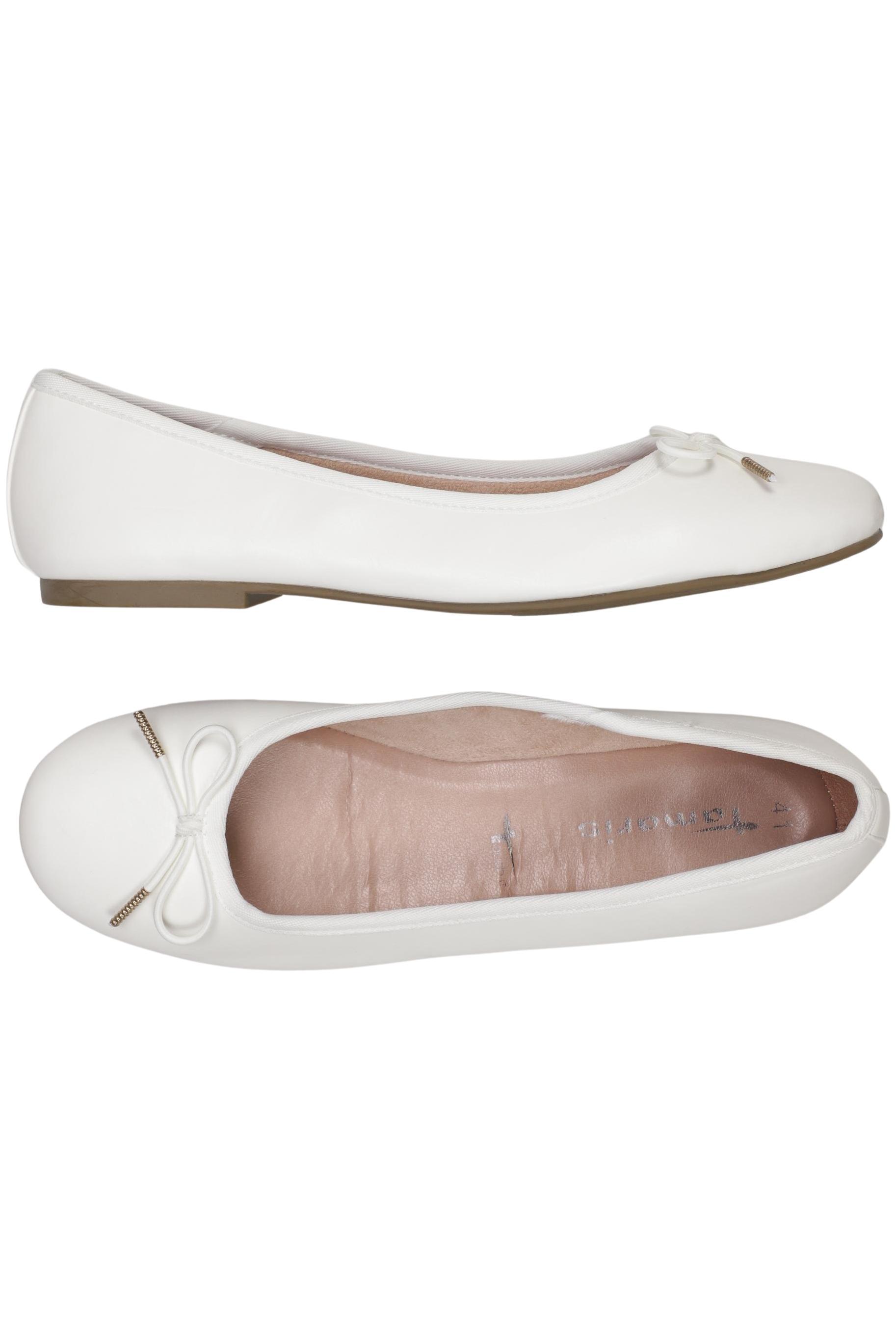 

Tamaris Damen Ballerinas, weiß, Gr. 41