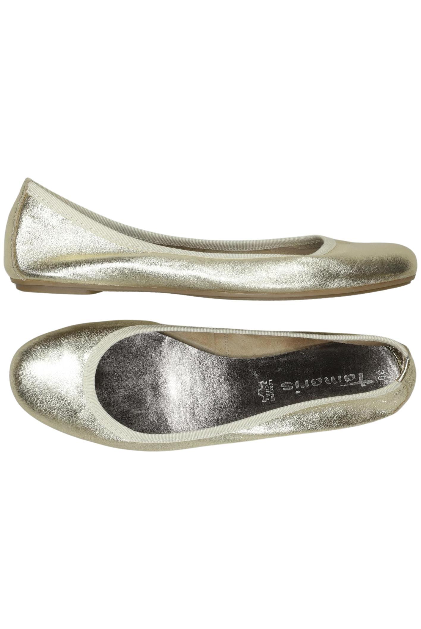 

Tamaris Damen Ballerinas, silber, Gr. 39