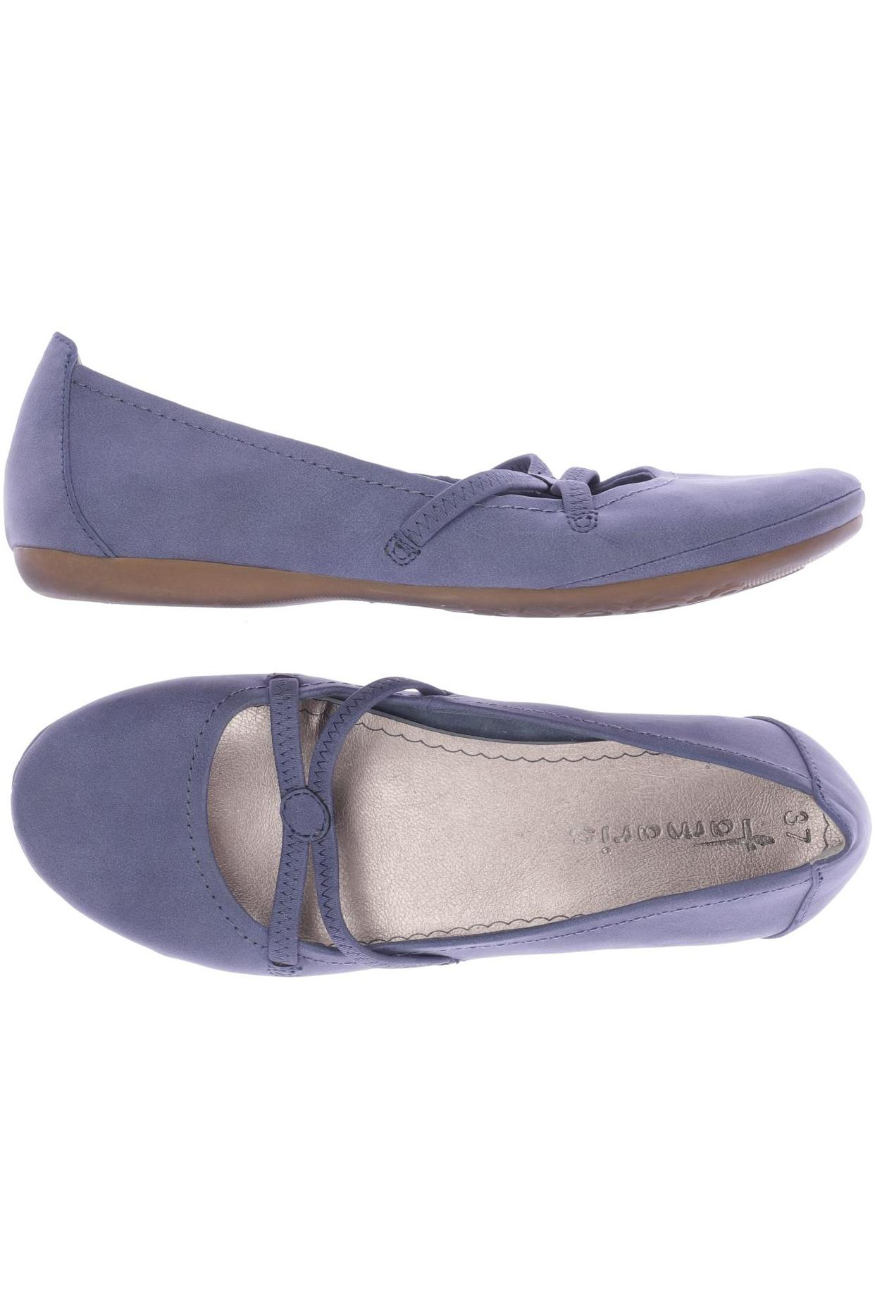 

Tamaris Damen Ballerinas, blau, Gr. 37