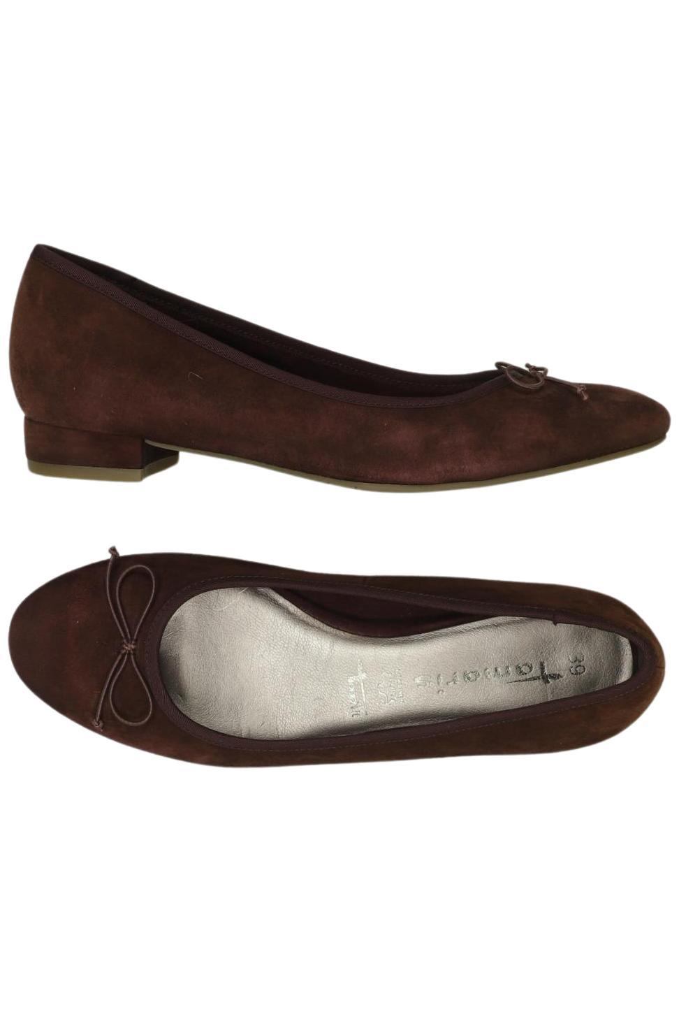 

Tamaris Damen Ballerinas, braun, Gr. 39