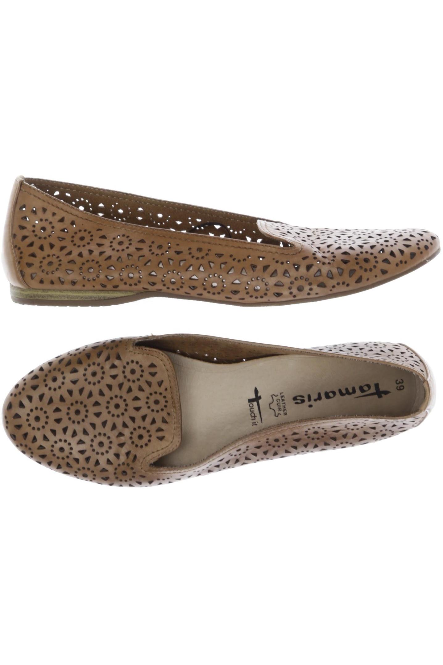 

Tamaris Damen Ballerinas, braun, Gr. 39