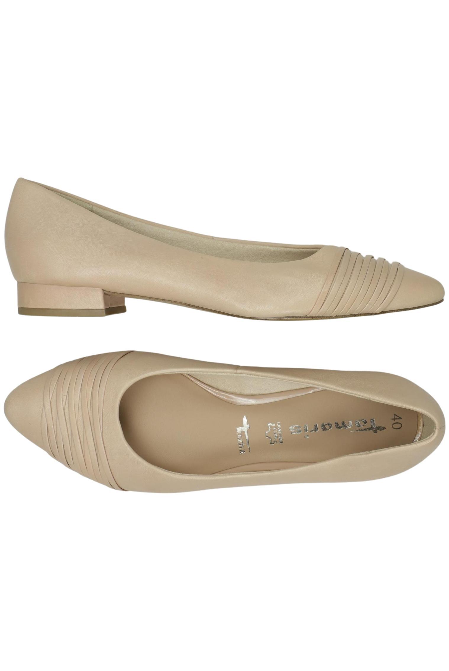 

Tamaris Damen Ballerinas, beige, Gr. 40