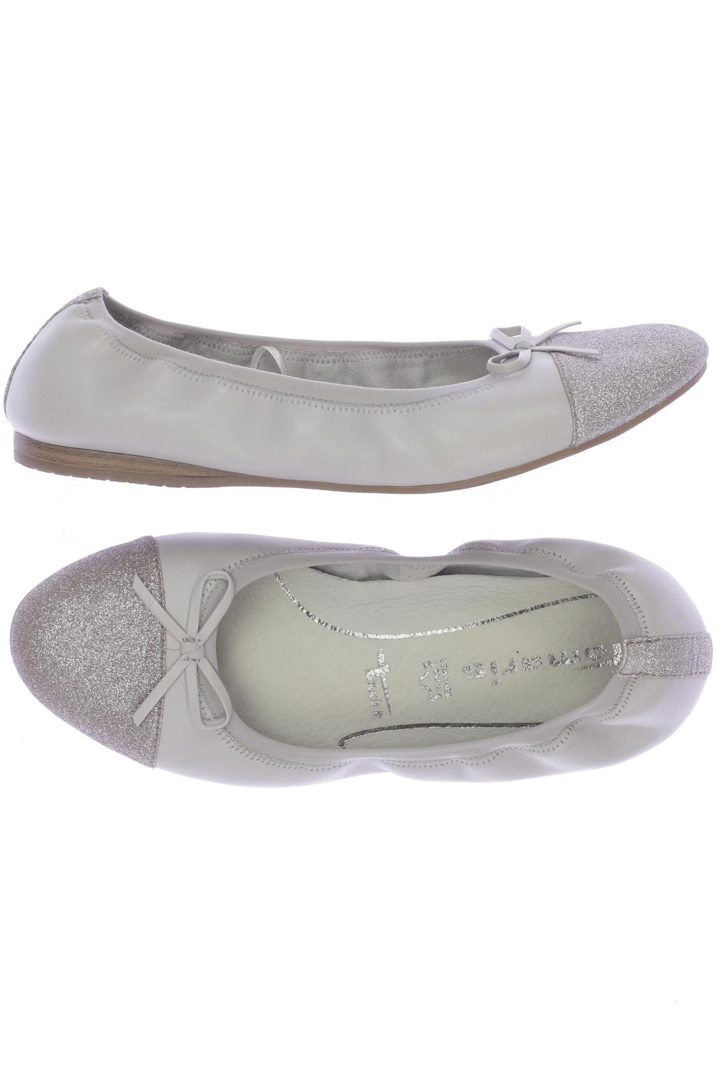 

Tamaris Damen Ballerinas, beige, Gr. 36