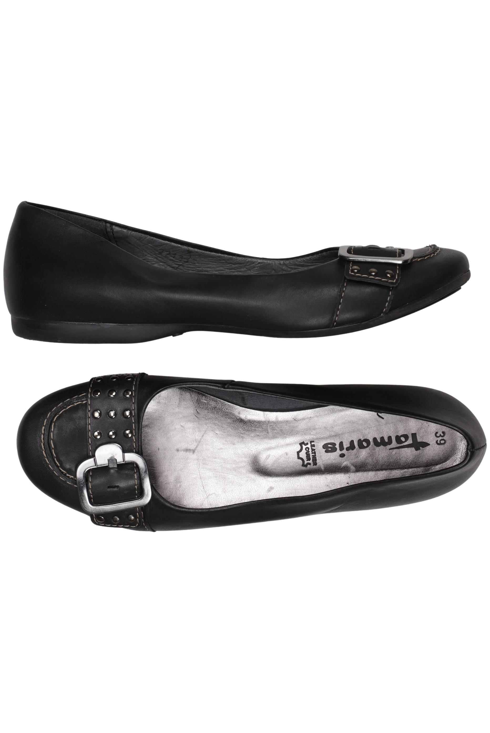 

Tamaris Damen Ballerinas, schwarz, Gr. 39