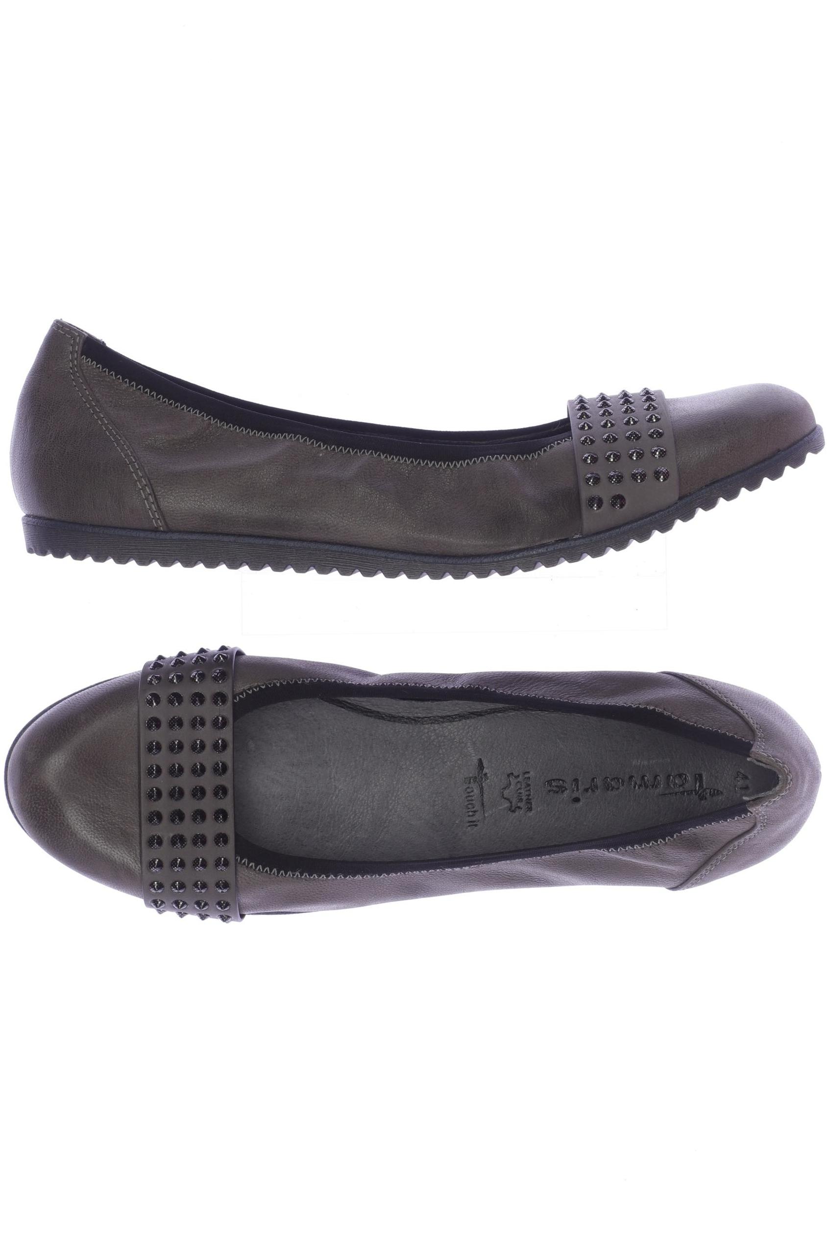 

Tamaris Damen Ballerinas, grau, Gr. 41