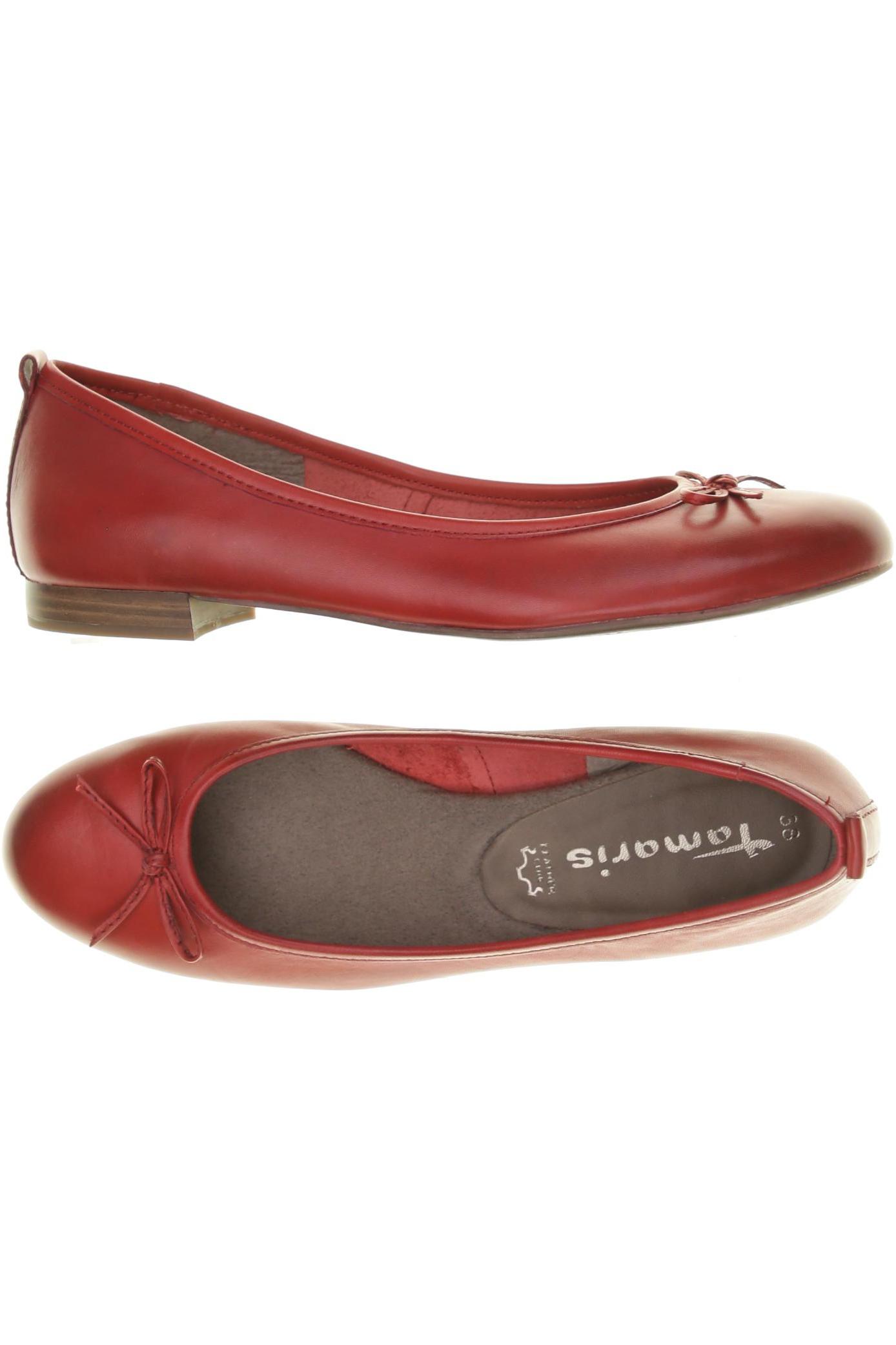 

Tamaris Damen Ballerinas, rot, Gr. 38