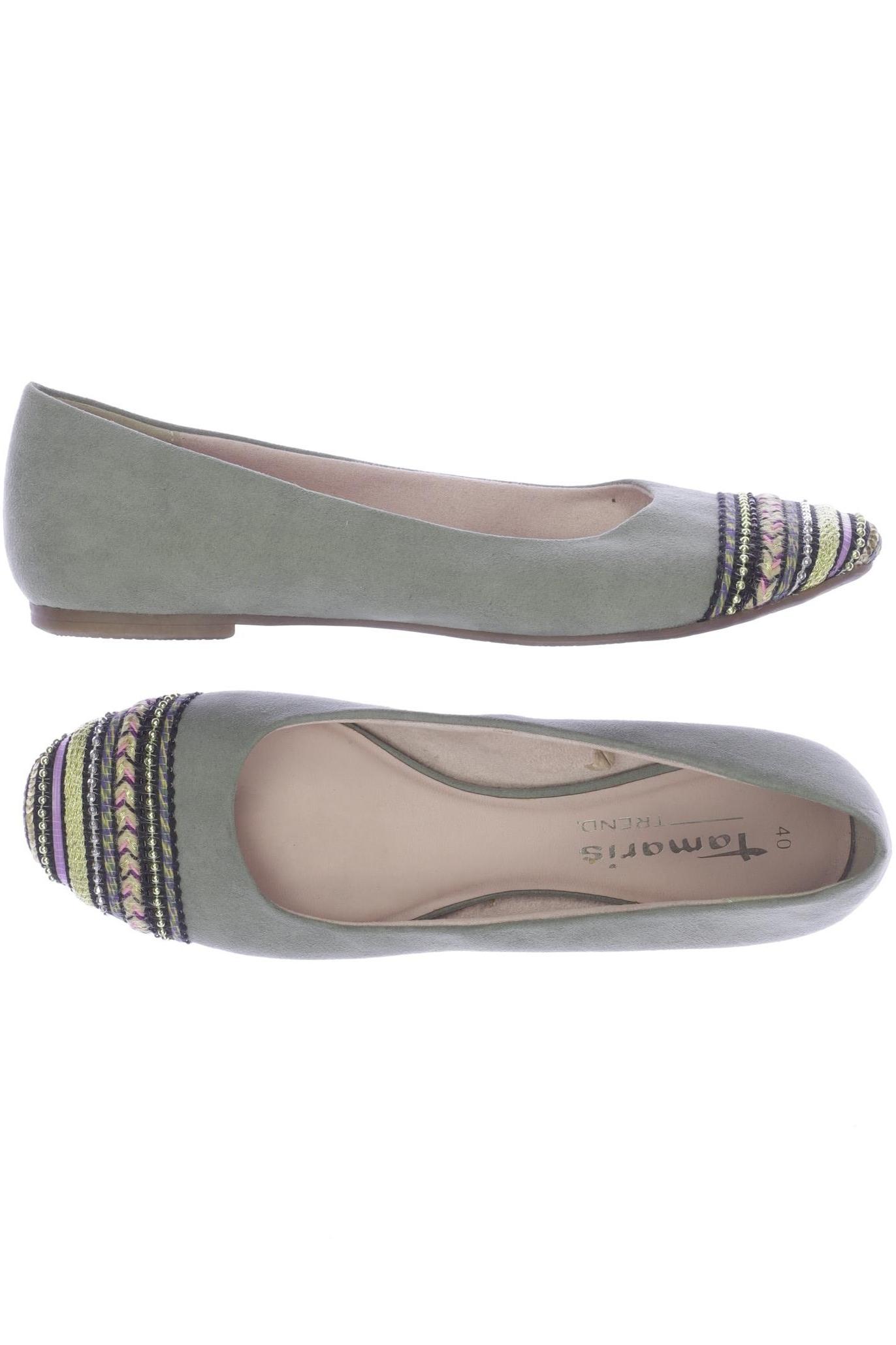 

Tamaris Damen Ballerinas, türkis, Gr. 40