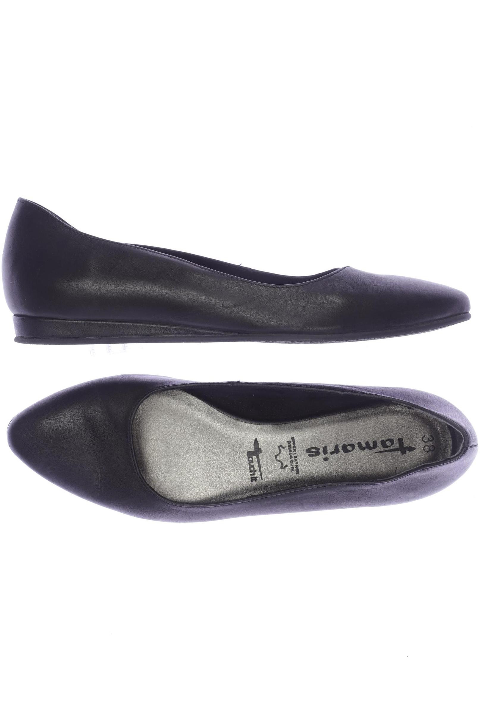 

Tamaris Damen Ballerinas, schwarz, Gr. 38