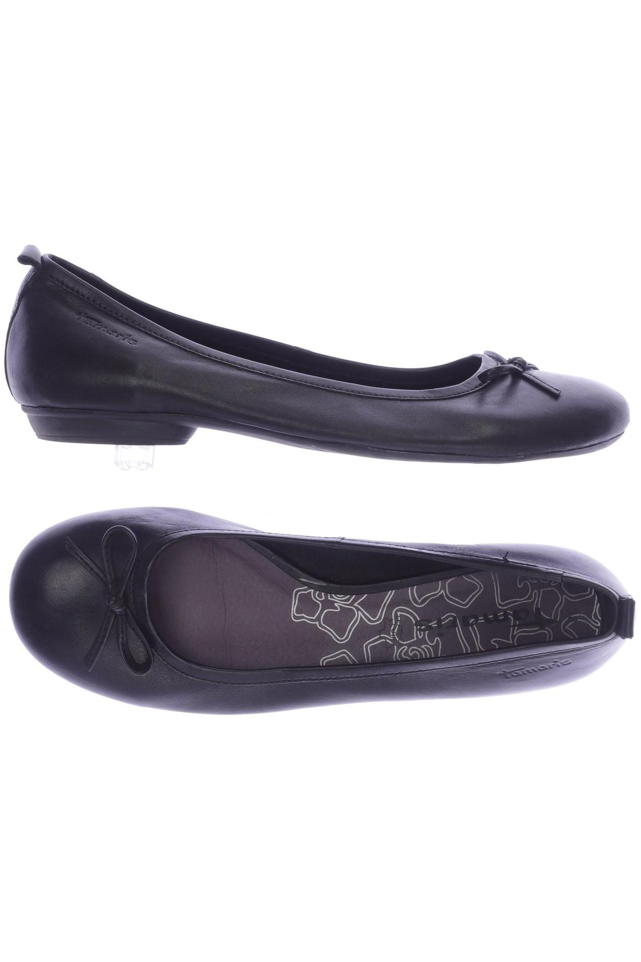 

Tamaris Damen Ballerinas, schwarz, Gr. 38