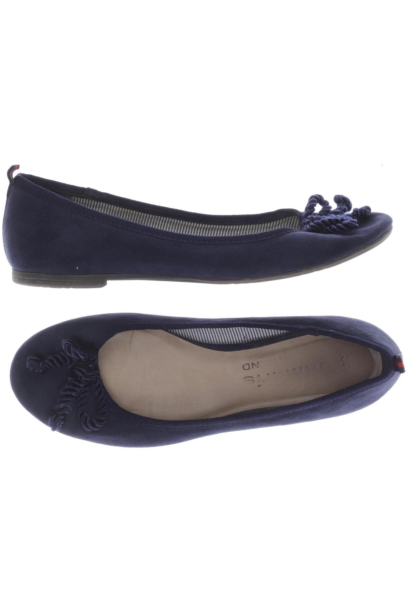 

Tamaris Damen Ballerinas, marineblau, Gr. 37