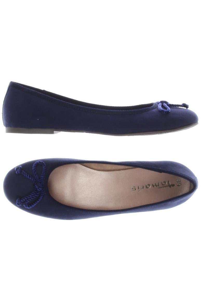 

Tamaris Damen Ballerinas, marineblau, Gr. 39