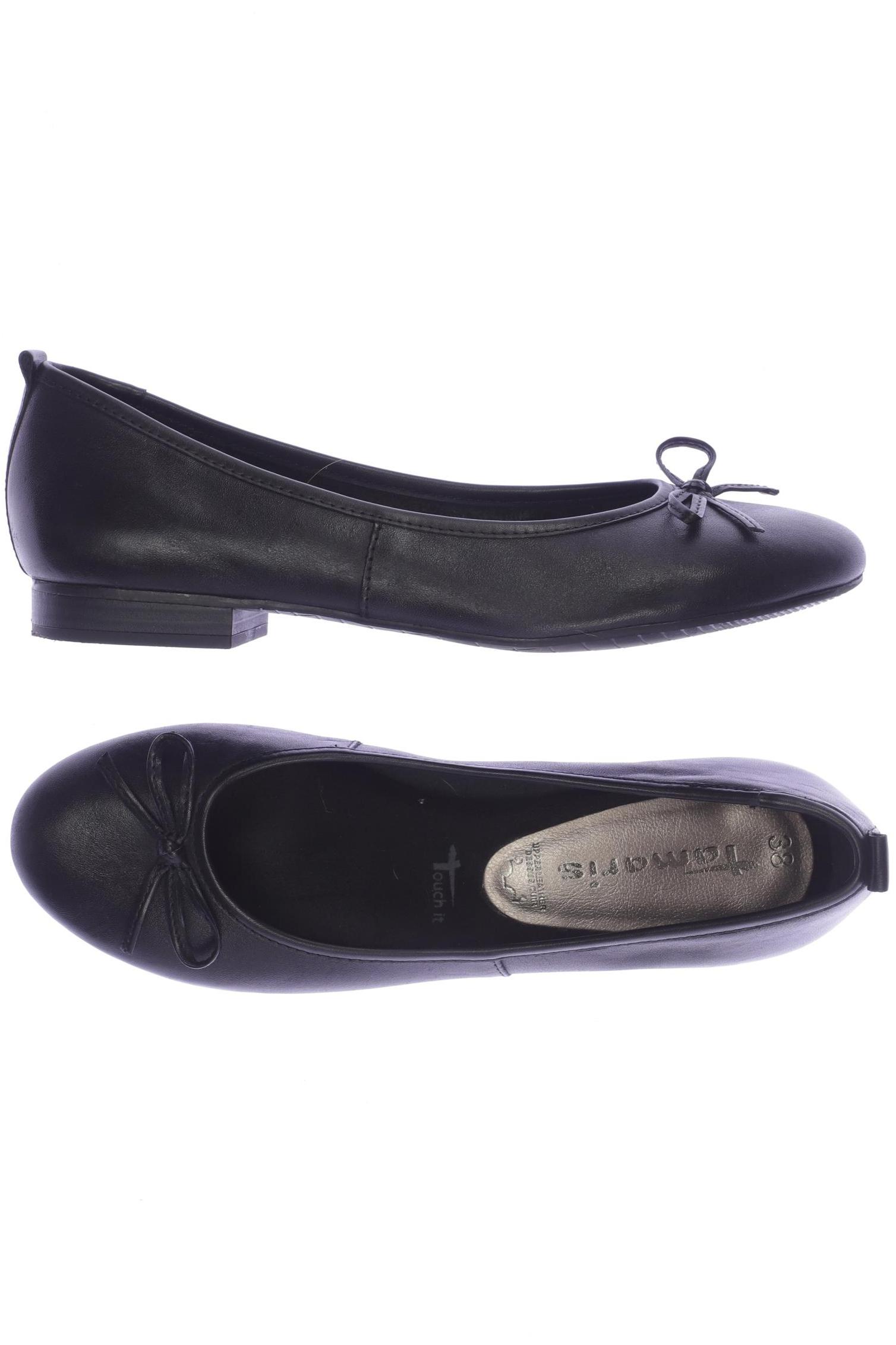 

Tamaris Damen Ballerinas, schwarz, Gr. 38