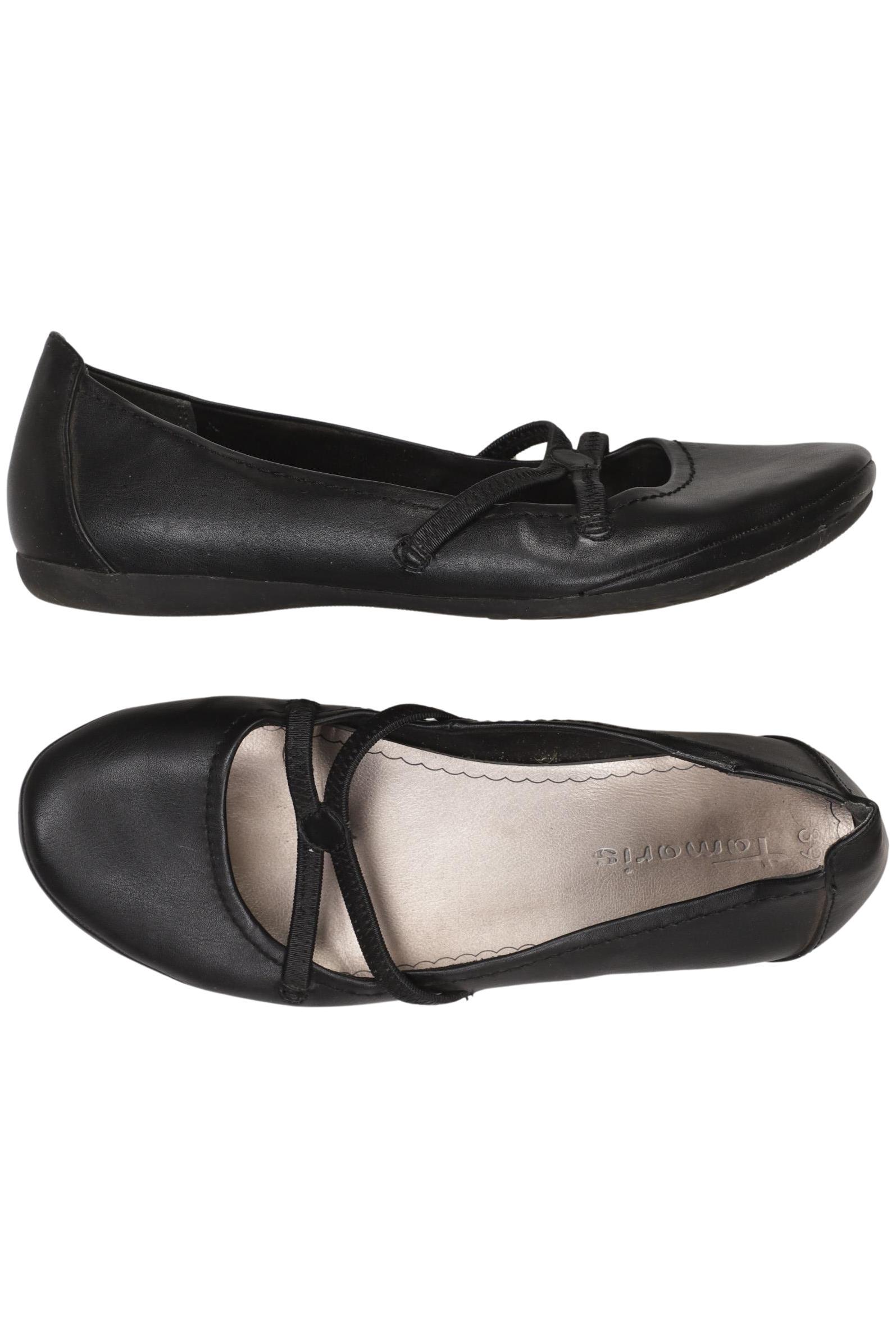 

Tamaris Damen Ballerinas, schwarz, Gr. 39