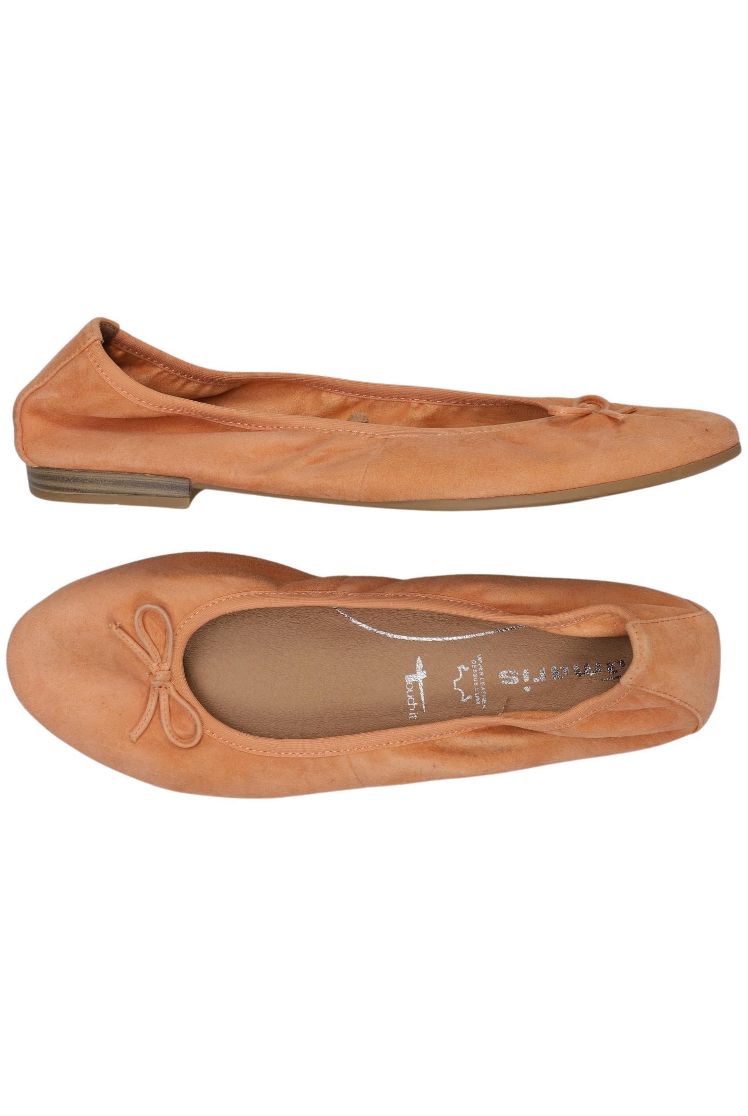 

Tamaris Damen Ballerinas, orange, Gr. 41