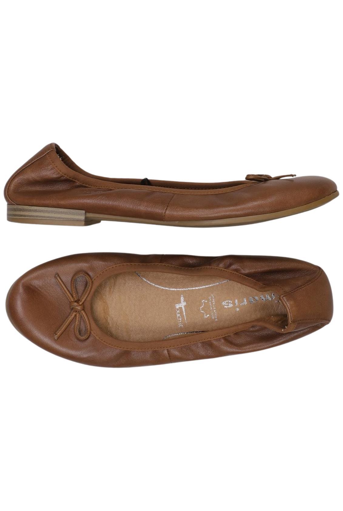 

Tamaris Damen Ballerinas, braun, Gr. 37