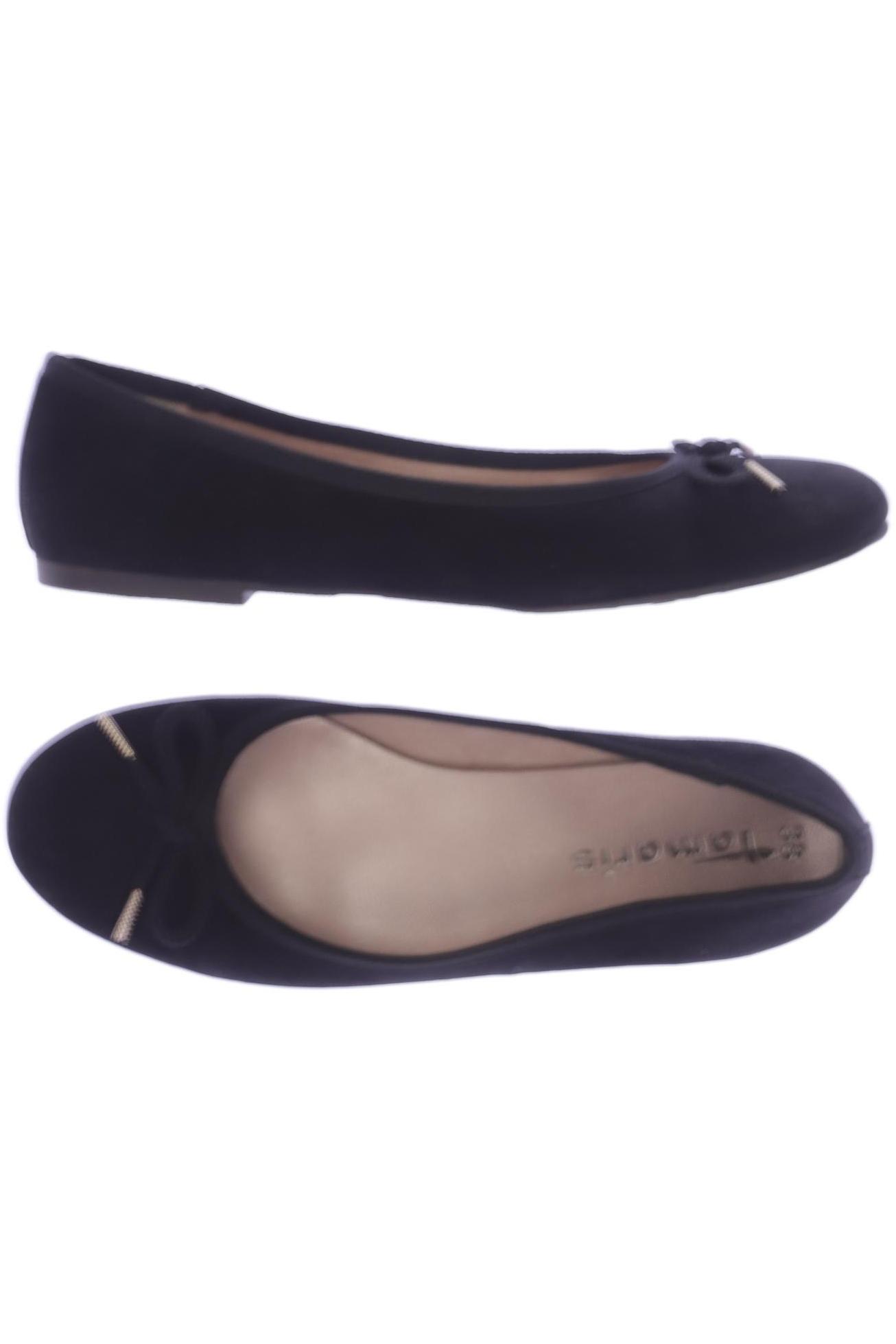 

Tamaris Damen Ballerinas, schwarz, Gr. 38