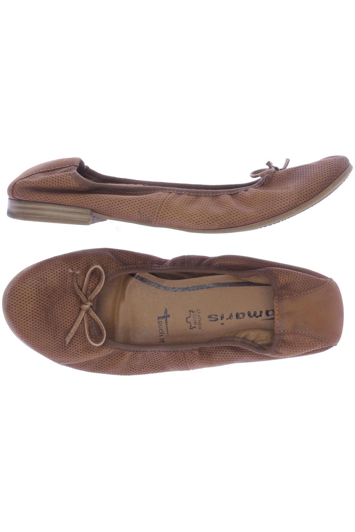 

Tamaris Damen Ballerinas, braun, Gr. 37