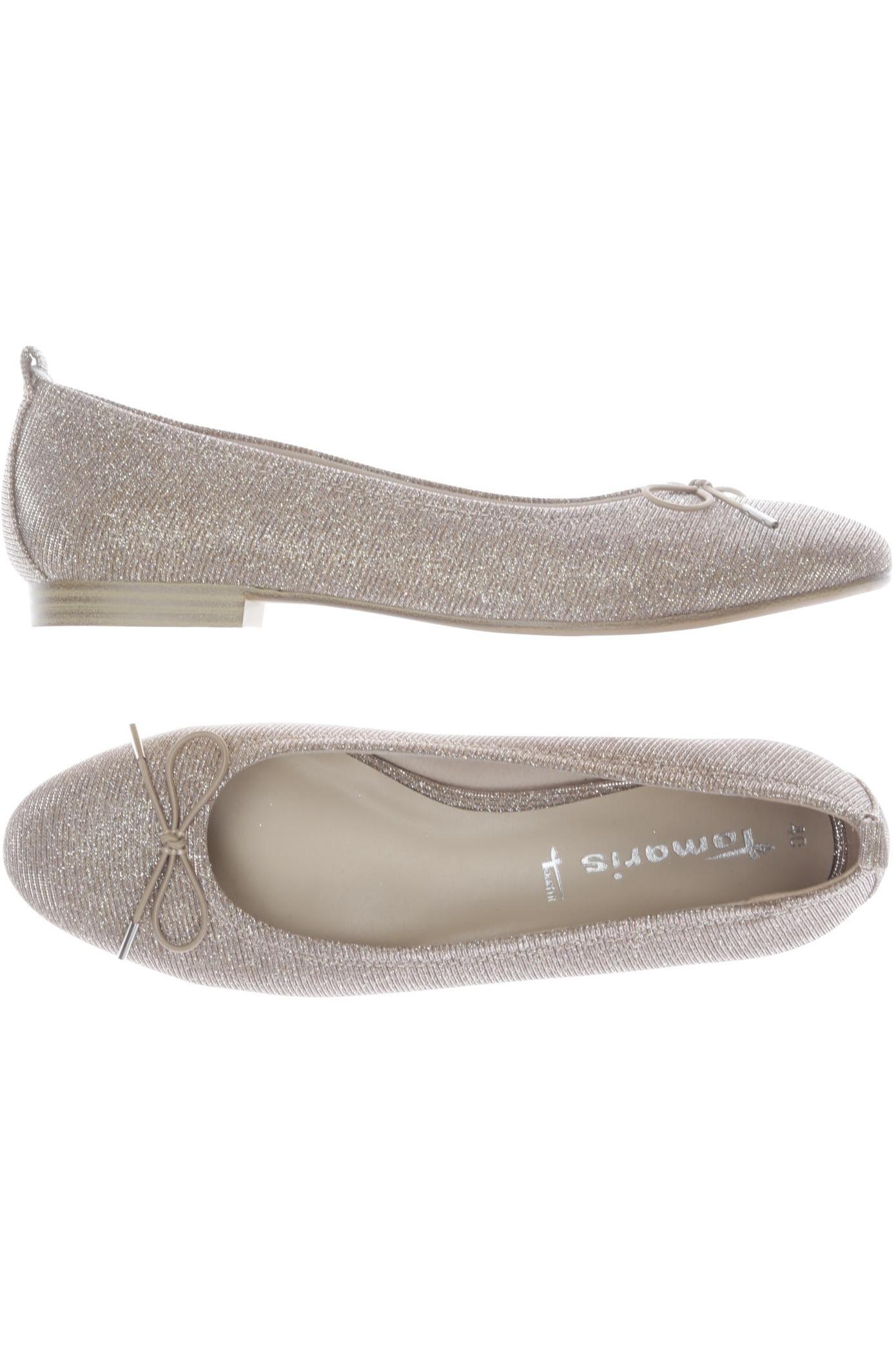 

Tamaris Damen Ballerinas, beige, Gr. 40