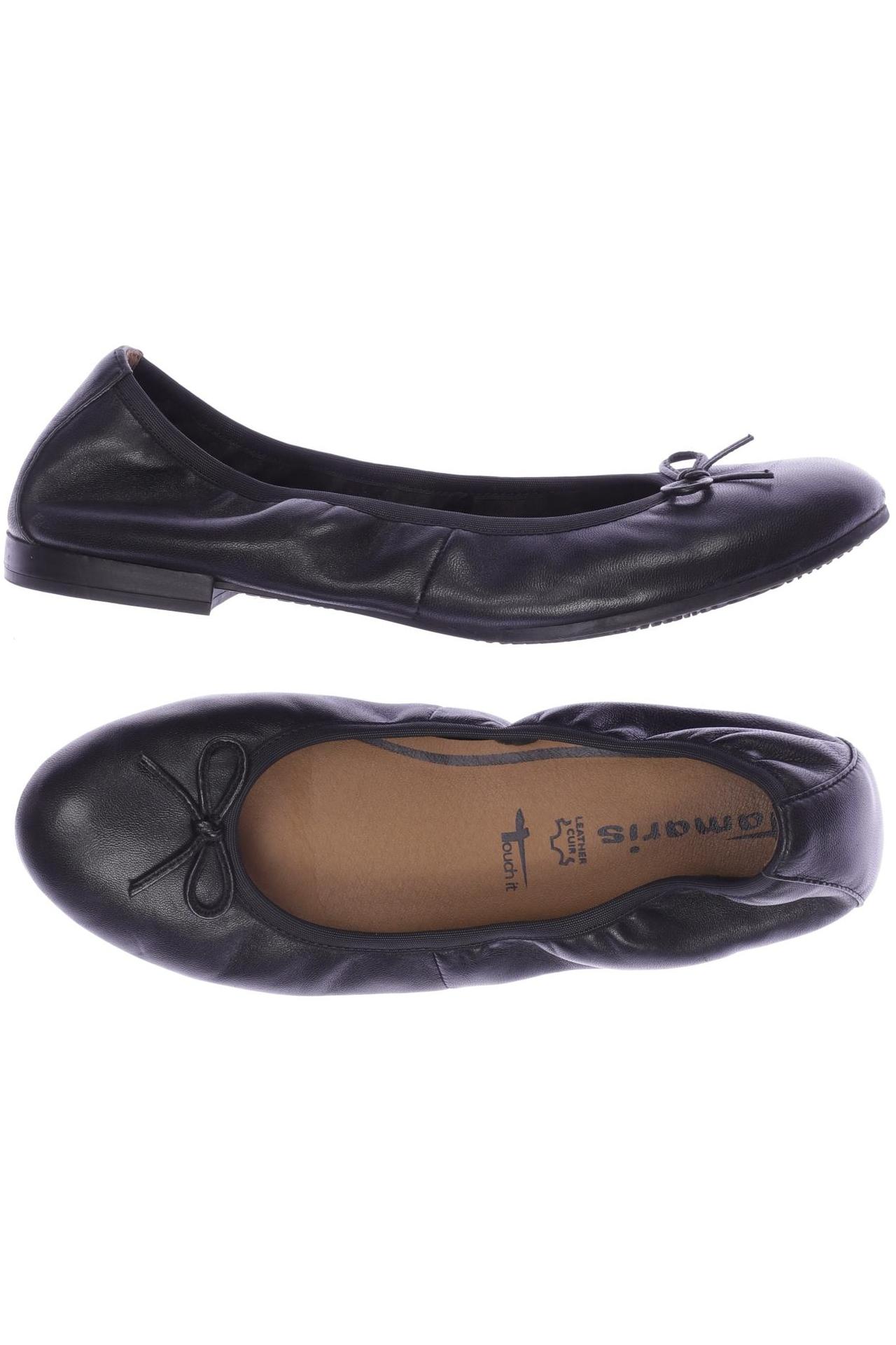 

Tamaris Damen Ballerinas, schwarz, Gr. 39