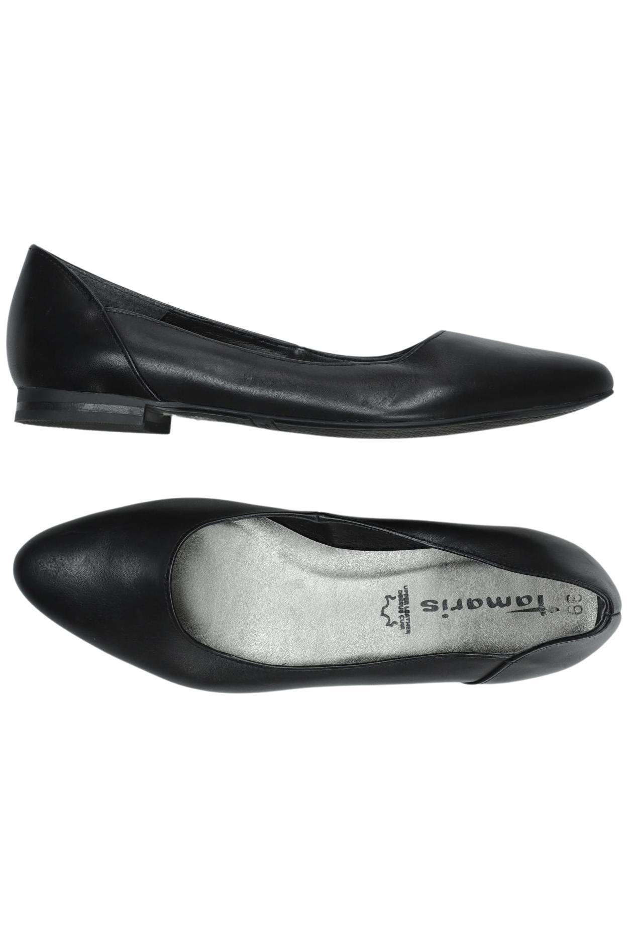 

Tamaris Damen Ballerinas, schwarz, Gr. 39