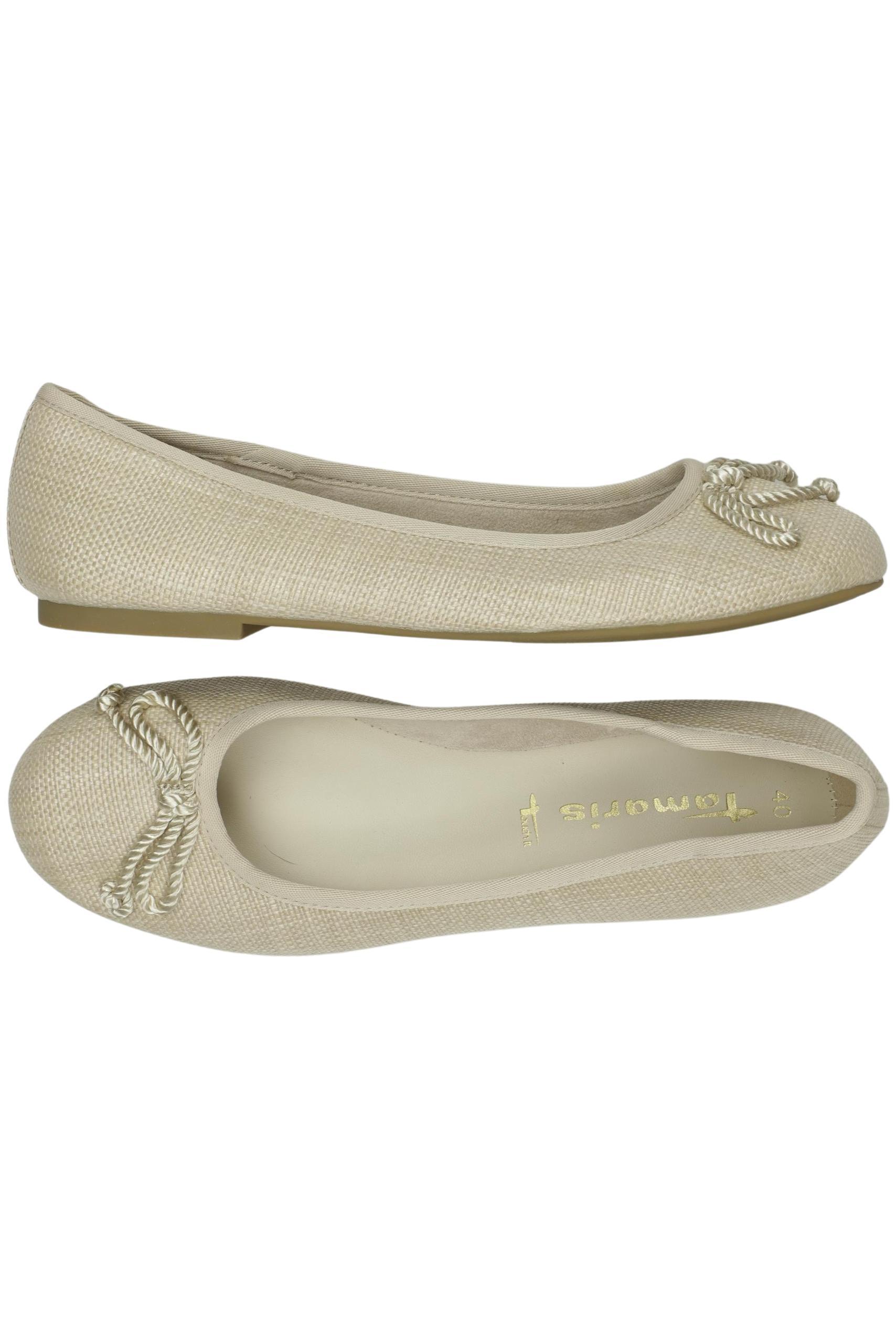 

Tamaris Damen Ballerinas, beige, Gr. 40
