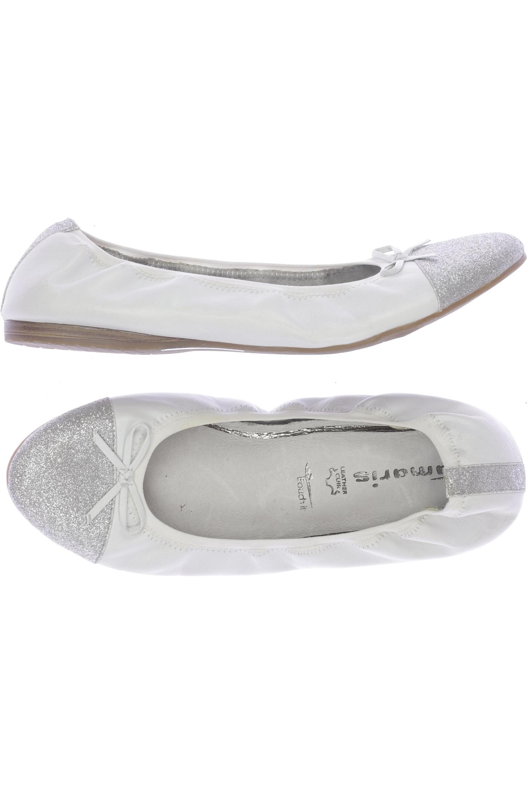 

Tamaris Damen Ballerinas, weiß, Gr. 41