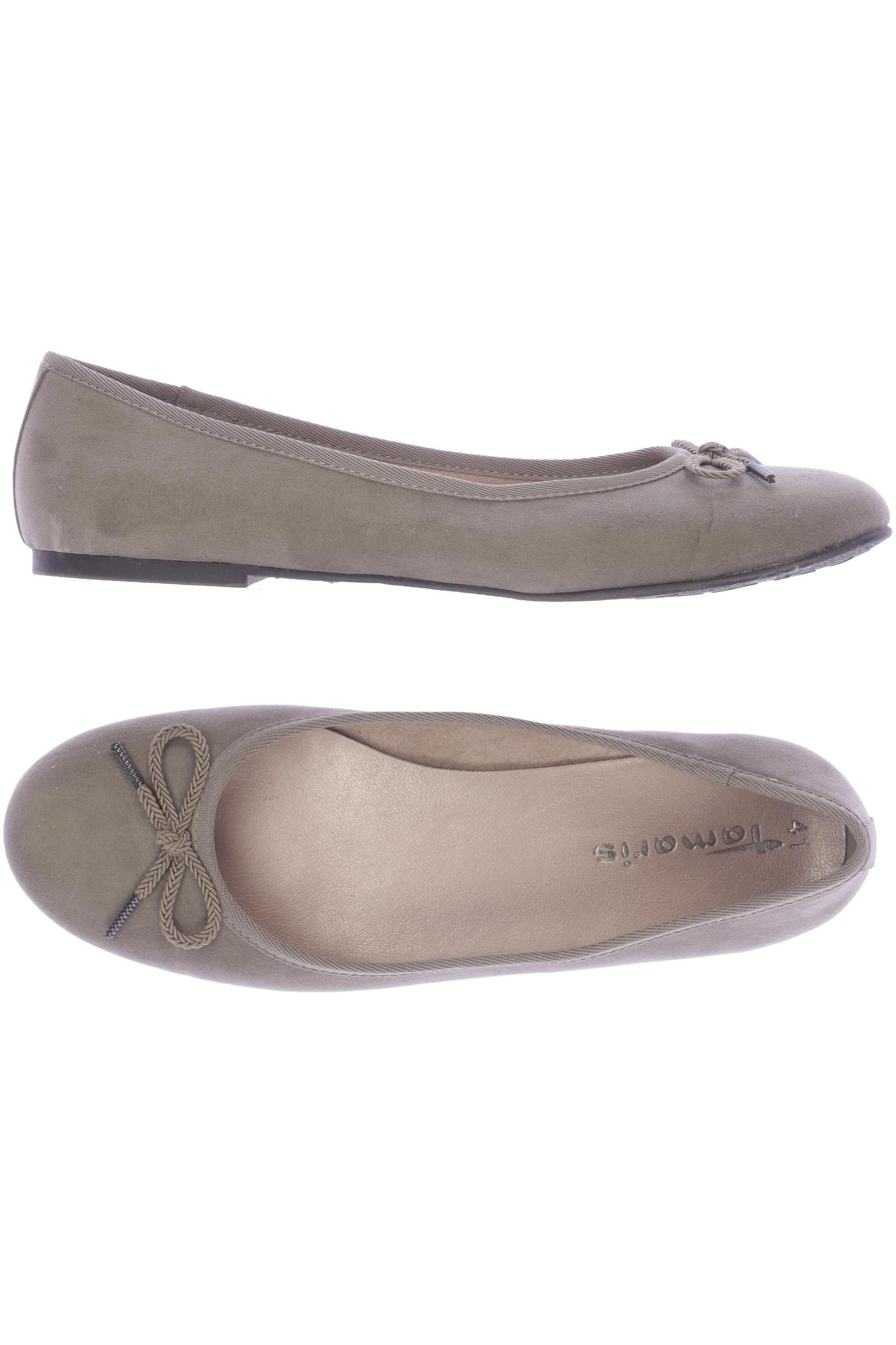 

Tamaris Damen Ballerinas, beige, Gr. 41