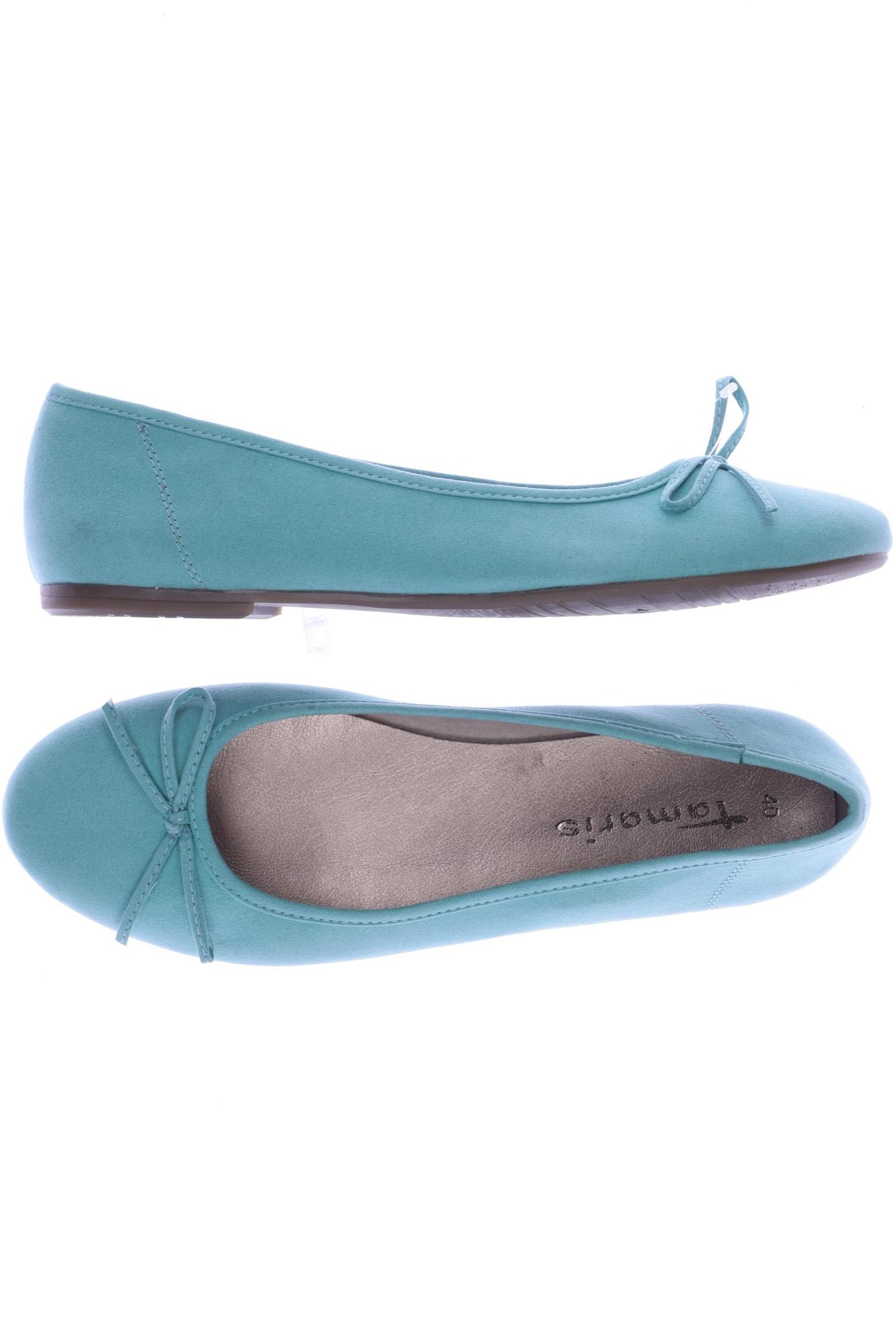 

Tamaris Damen Ballerinas, türkis, Gr. 40