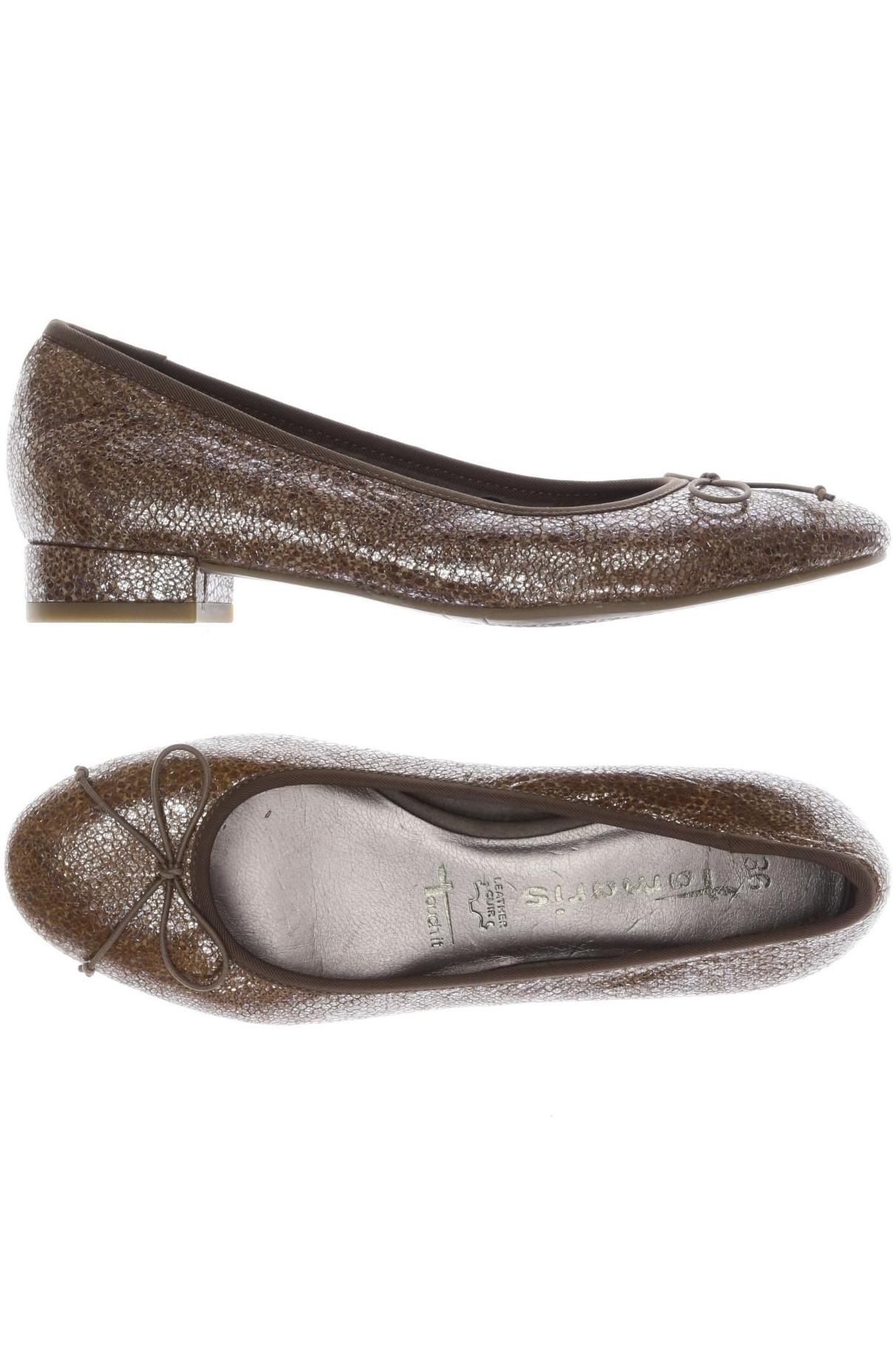

Tamaris Damen Ballerinas, braun, Gr. 36