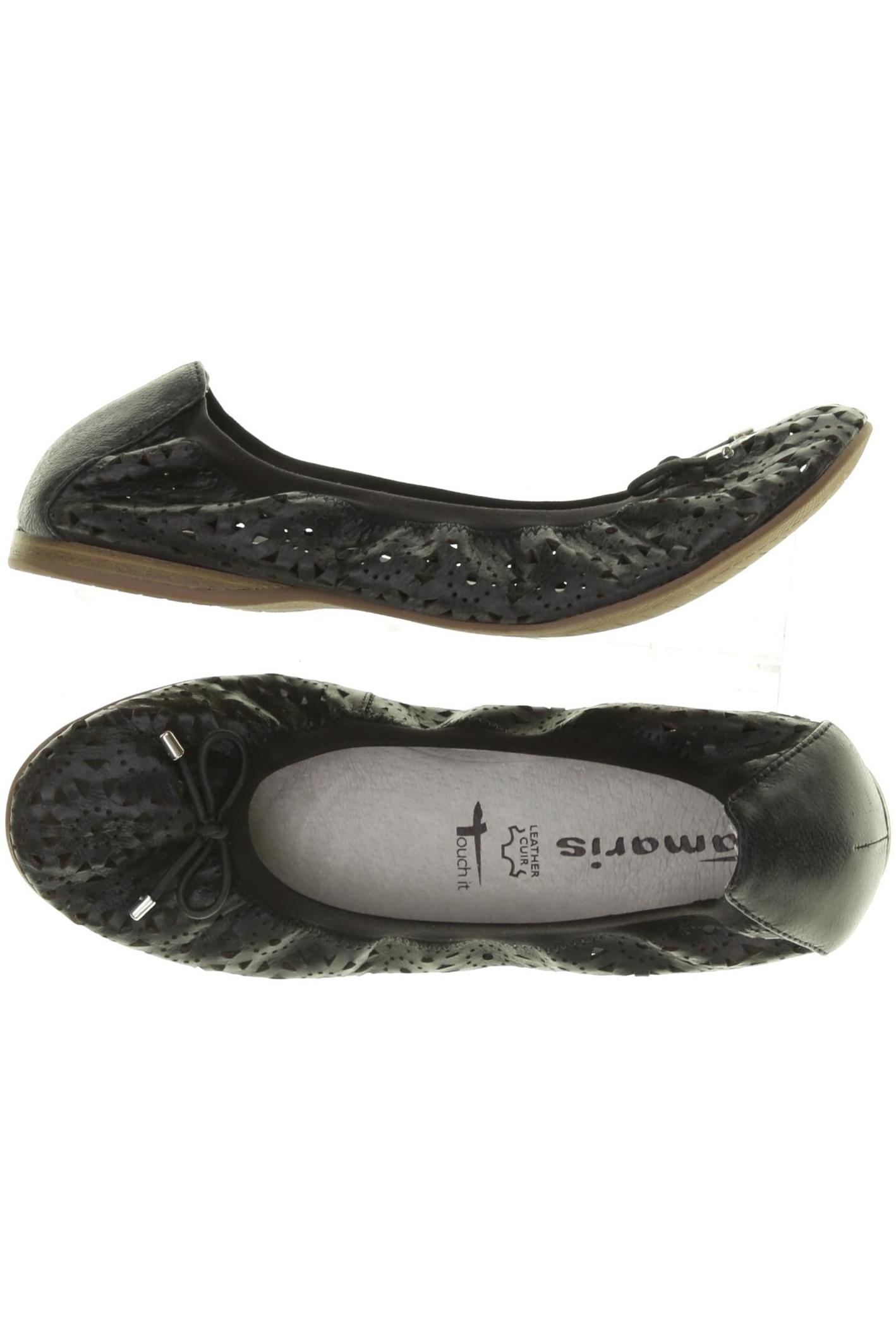 

Tamaris Damen Ballerinas, schwarz, Gr. 37