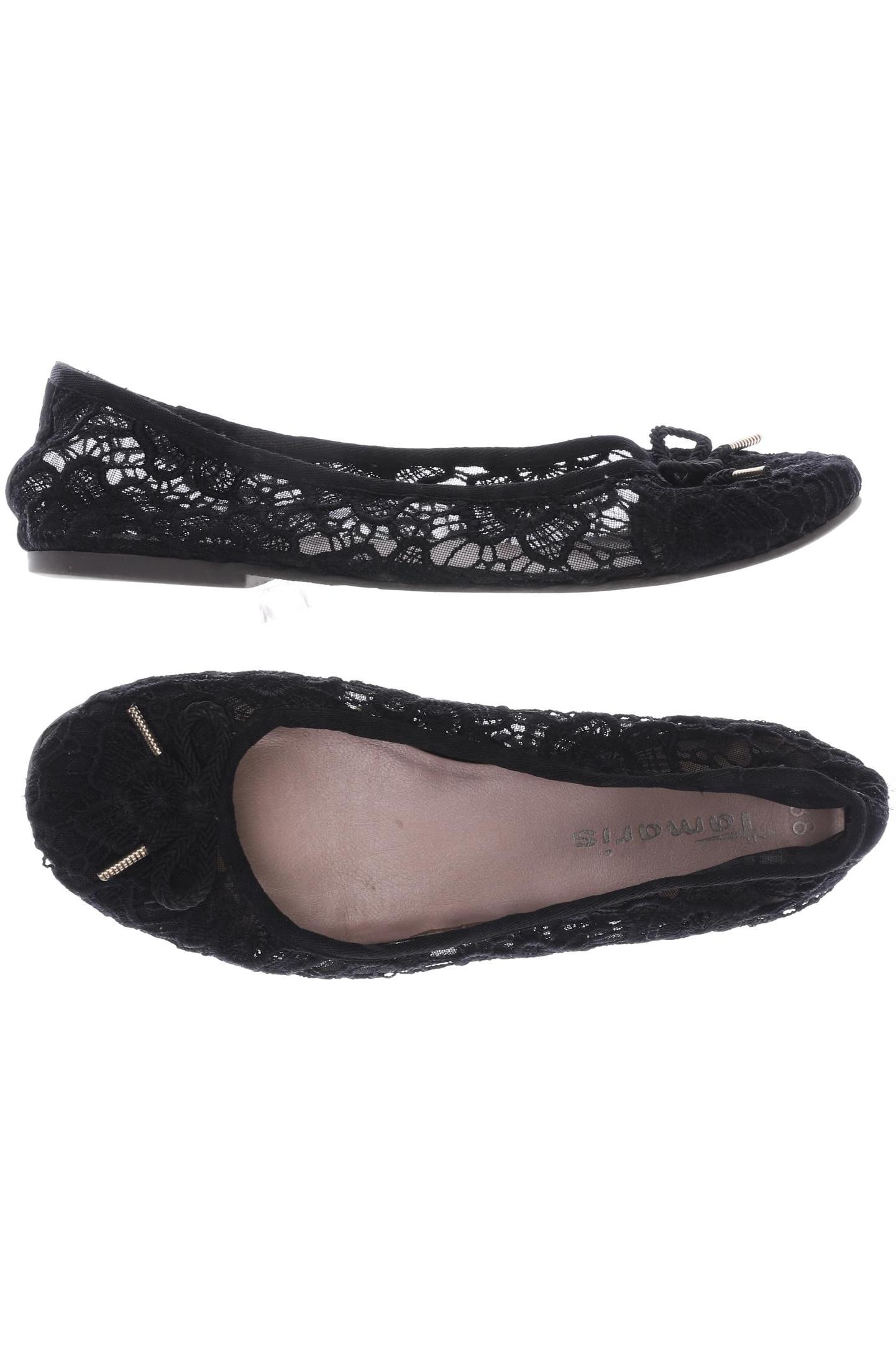 

Tamaris Damen Ballerinas, schwarz