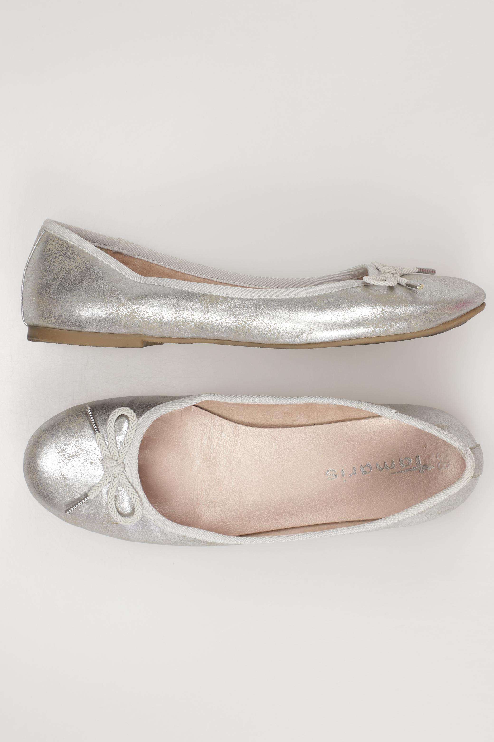 

Tamaris Damen Ballerinas, grau, Gr. 38