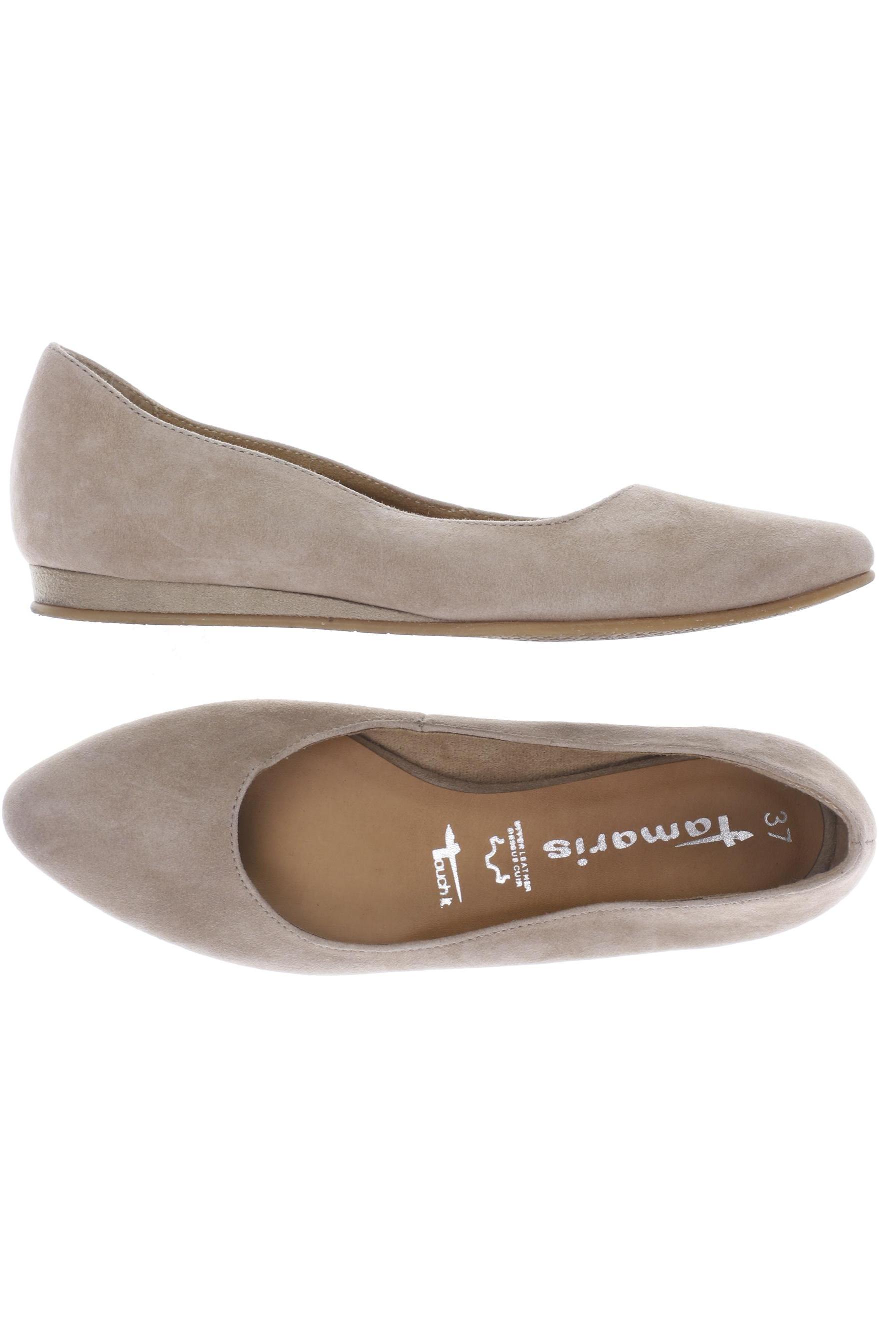 

Tamaris Damen Ballerinas, beige, Gr. 37
