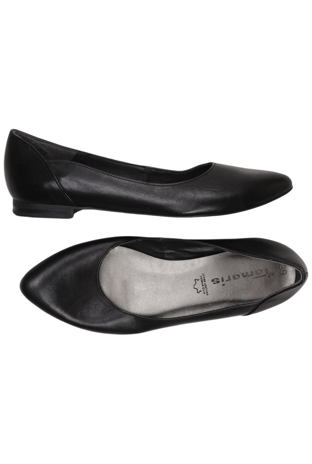 

Tamaris Damen Ballerinas, schwarz, Gr. 39
