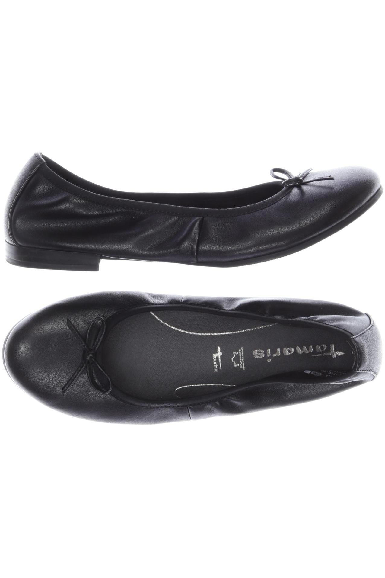 

Tamaris Damen Ballerinas, schwarz, Gr. 38