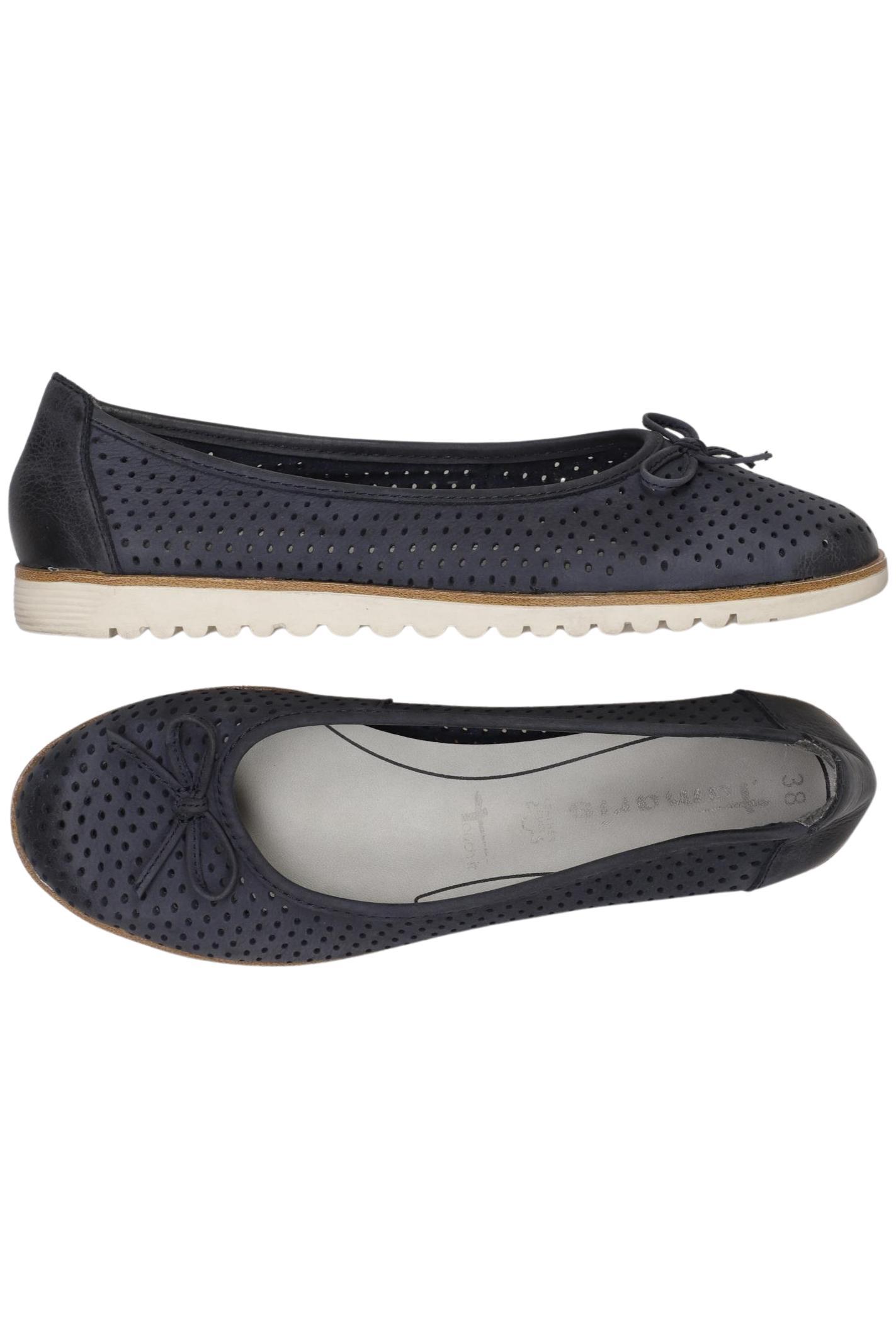 

Tamaris Damen Ballerinas, marineblau, Gr. 38