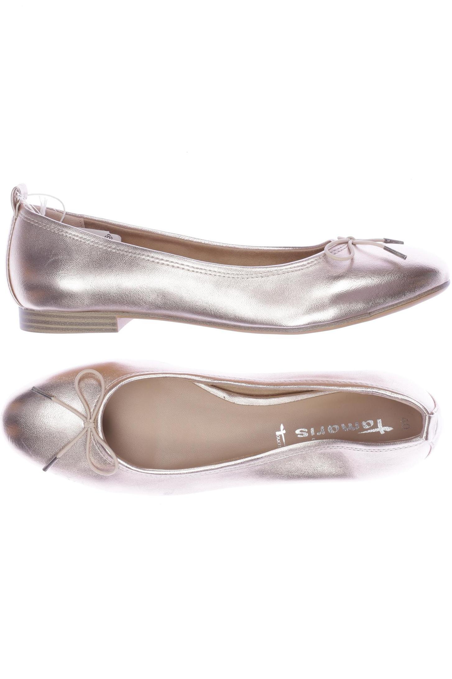 

Tamaris Damen Ballerinas, beige, Gr. 40