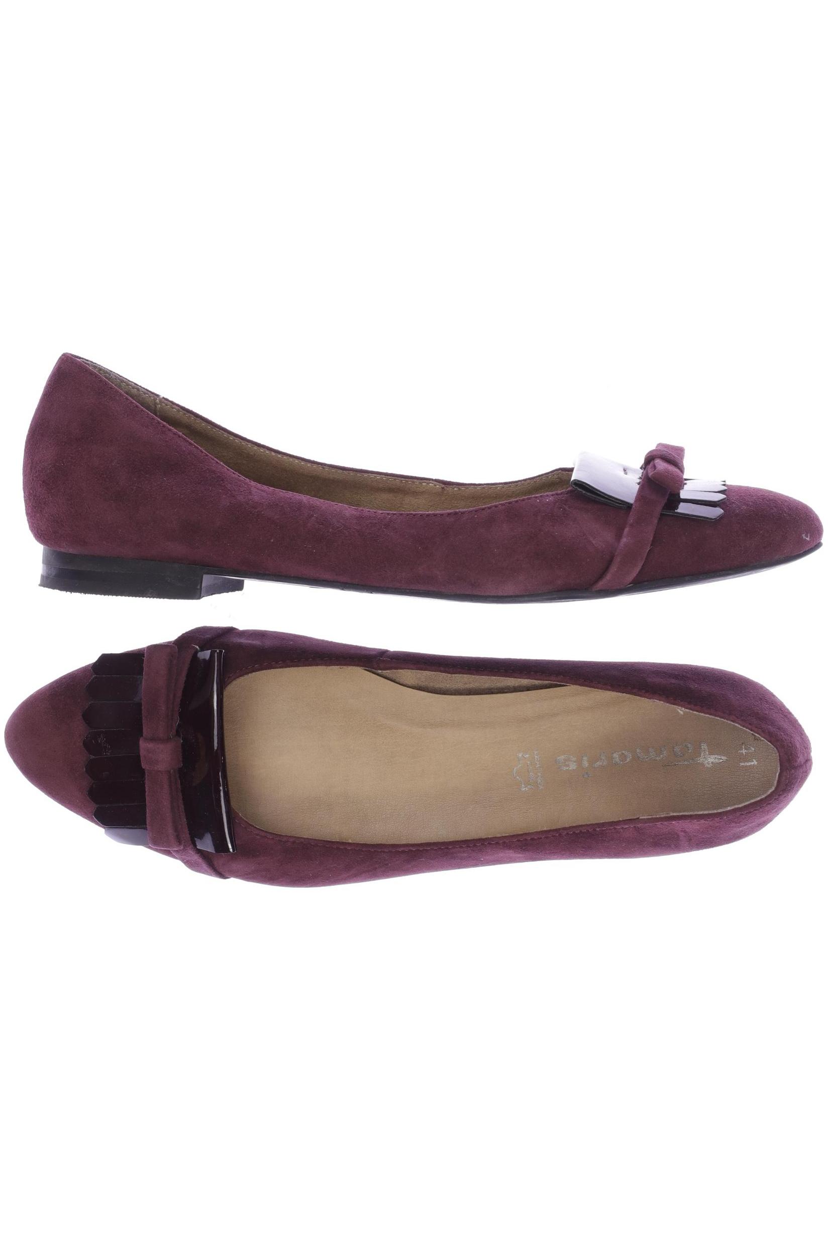 

Tamaris Damen Ballerinas, bordeaux, Gr. 41