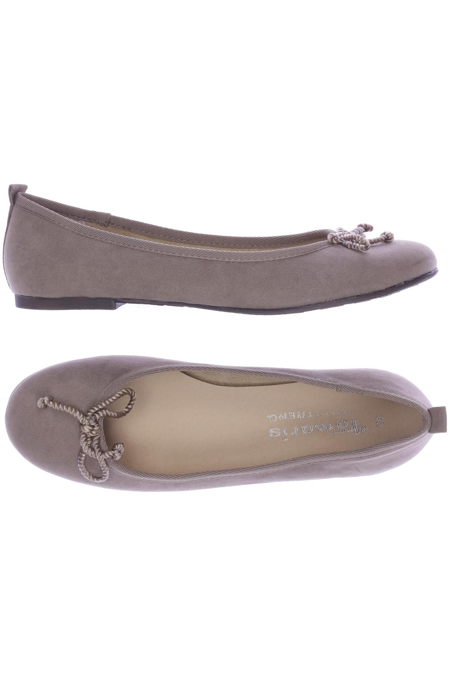 

Tamaris Damen Ballerinas, beige, Gr. 38