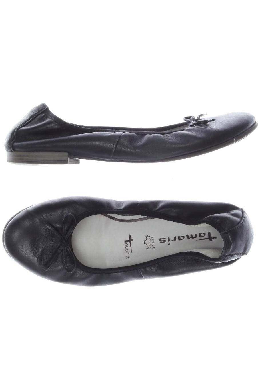 

Tamaris Damen Ballerinas, schwarz, Gr. 38