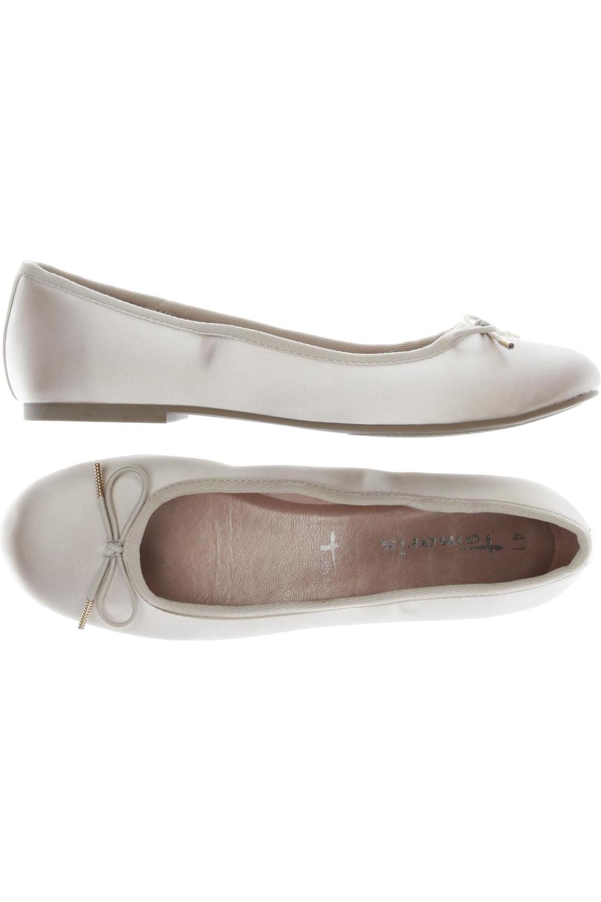 

Tamaris Damen Ballerinas, beige, Gr. 41