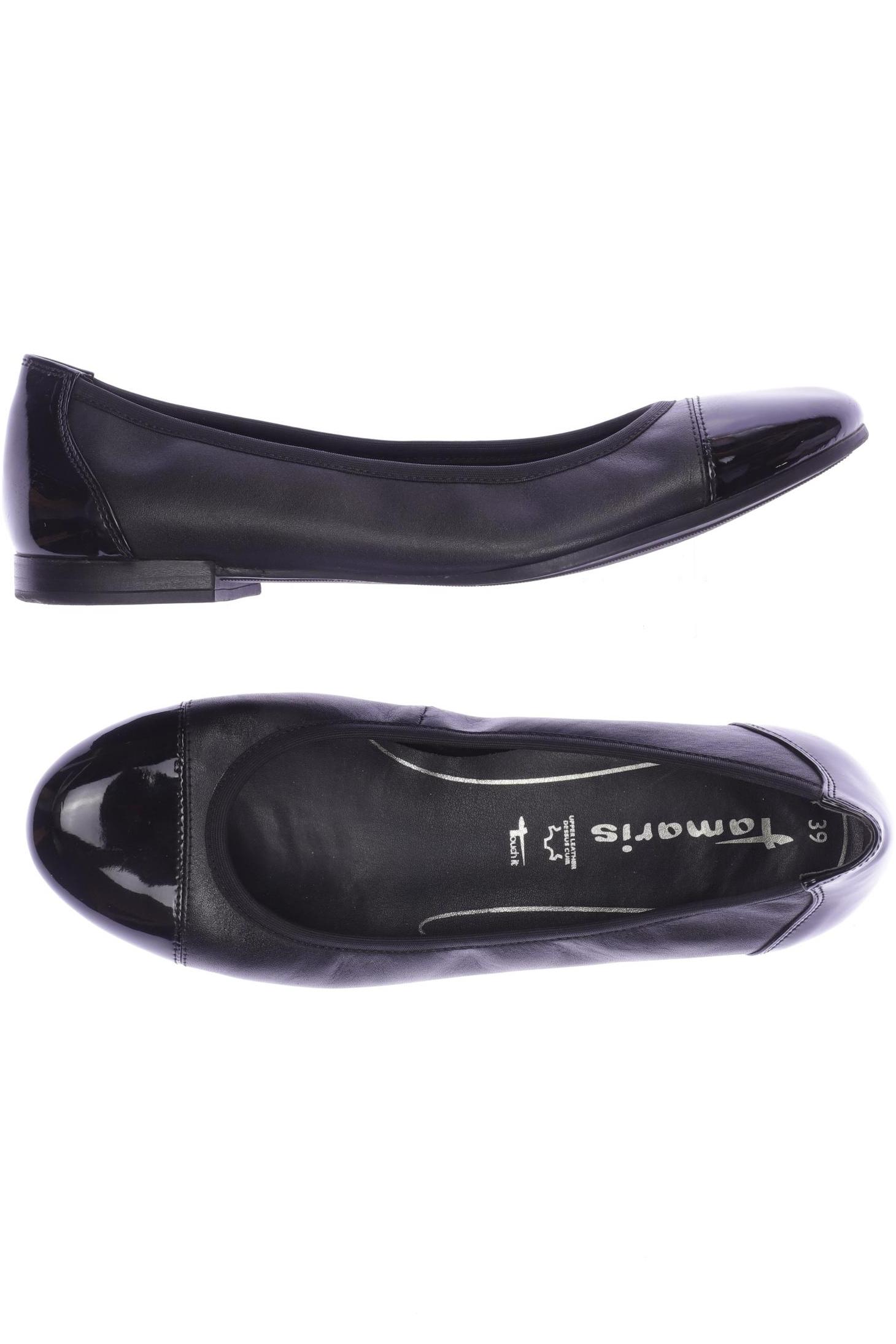 

Tamaris Damen Ballerinas, schwarz, Gr. 39