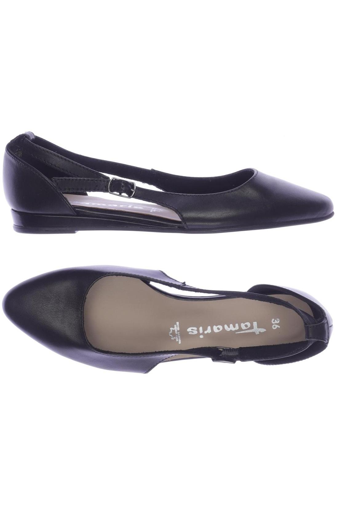 

Tamaris Damen Ballerinas, schwarz, Gr. 36