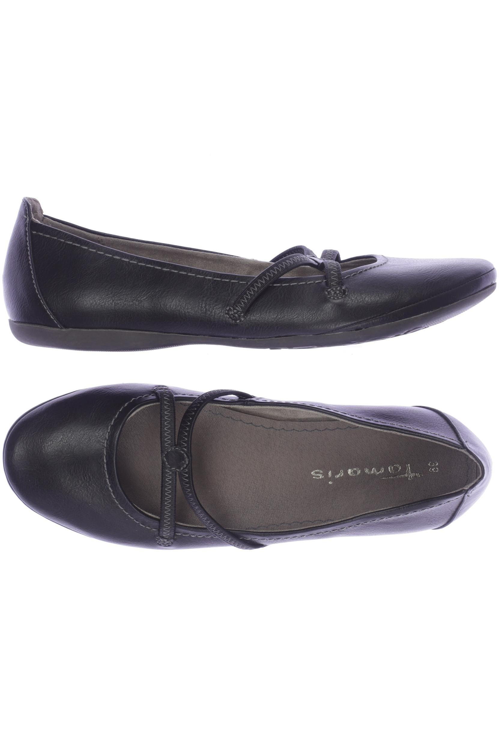 

Tamaris Damen Ballerinas, schwarz, Gr. 39