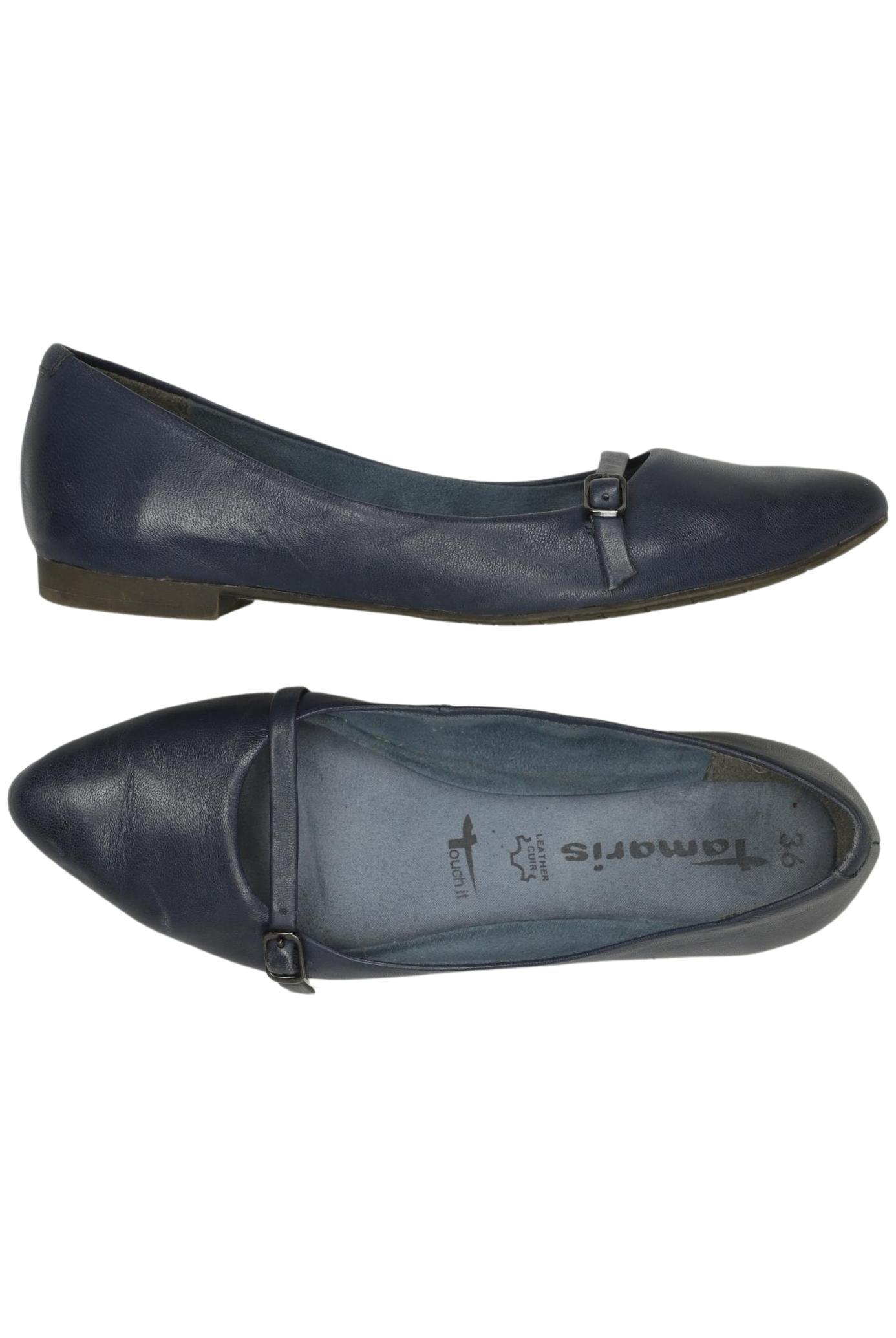 

Tamaris Damen Ballerinas, marineblau, Gr. 36