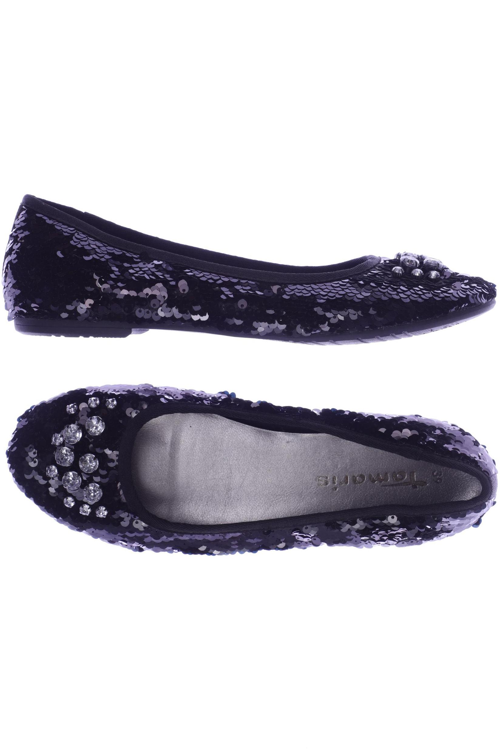 

Tamaris Damen Ballerinas, schwarz